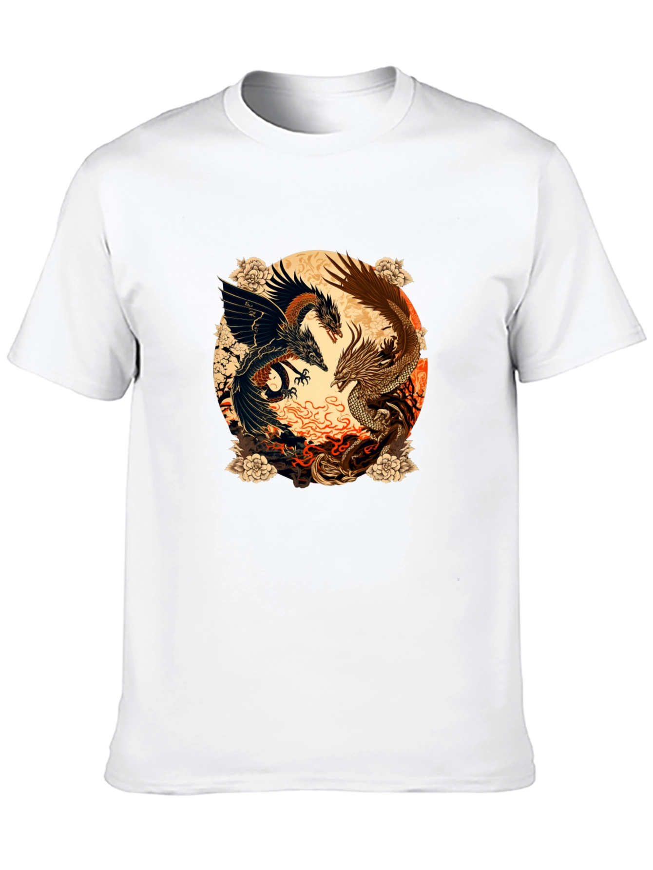 Yin Yang Dragons T-Shirt