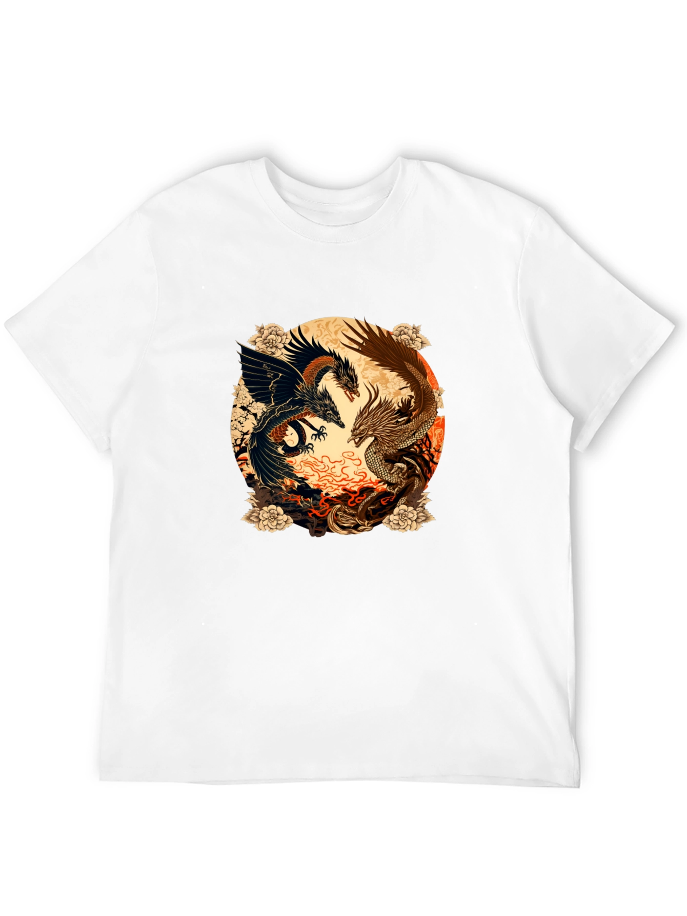 Yin Yang Dragons T-Shirt