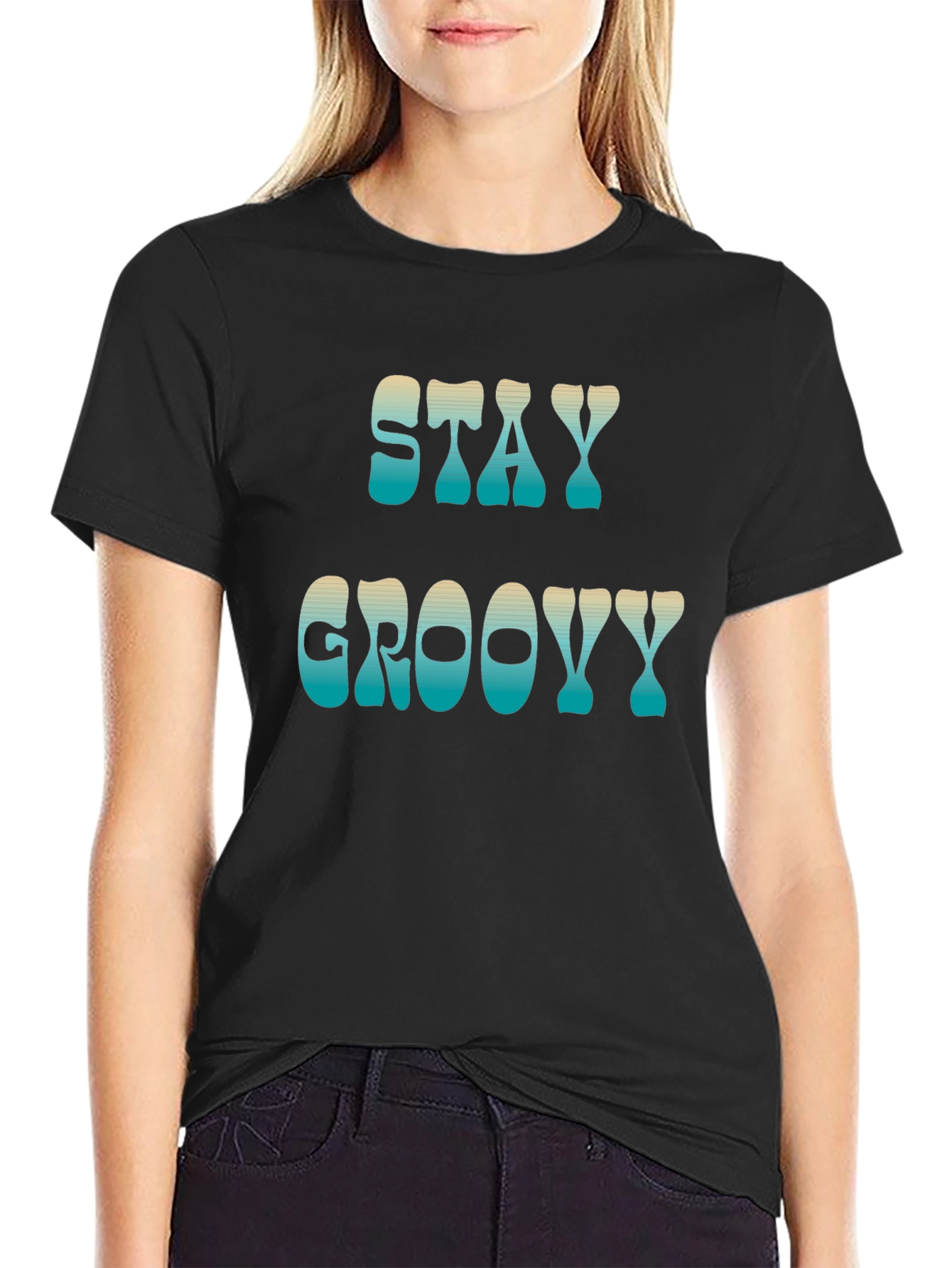 Stay Groovy Retro Graphic Tee - Trendy Design!