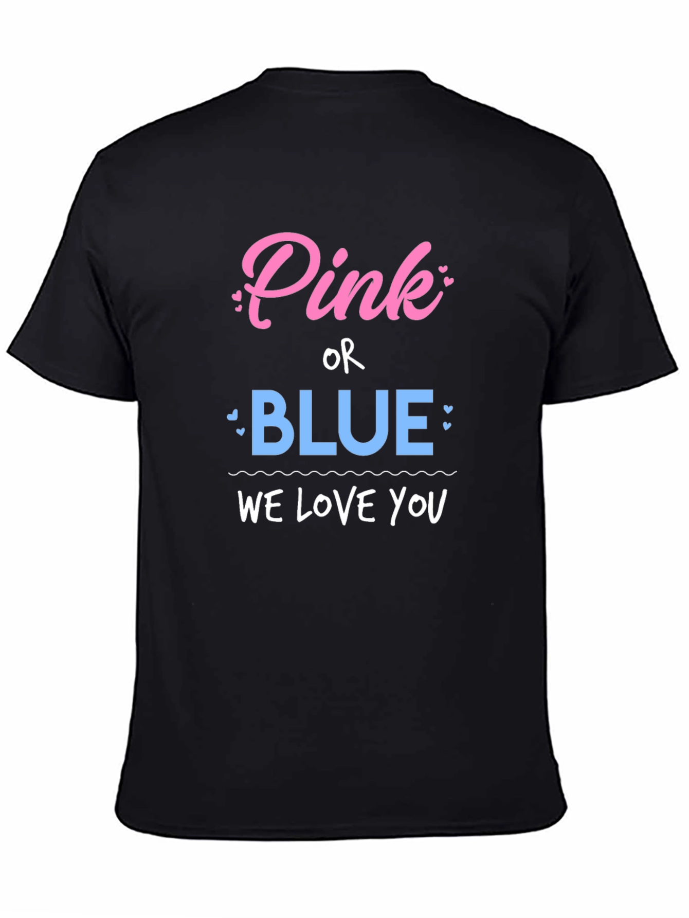Pink or Blue Gender Reveal T-Shirt