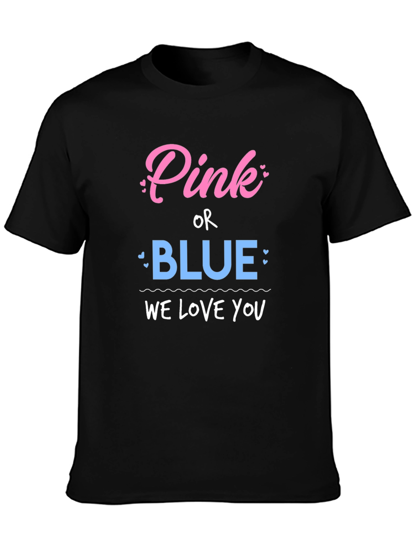 Pink or Blue Gender Reveal T-Shirt