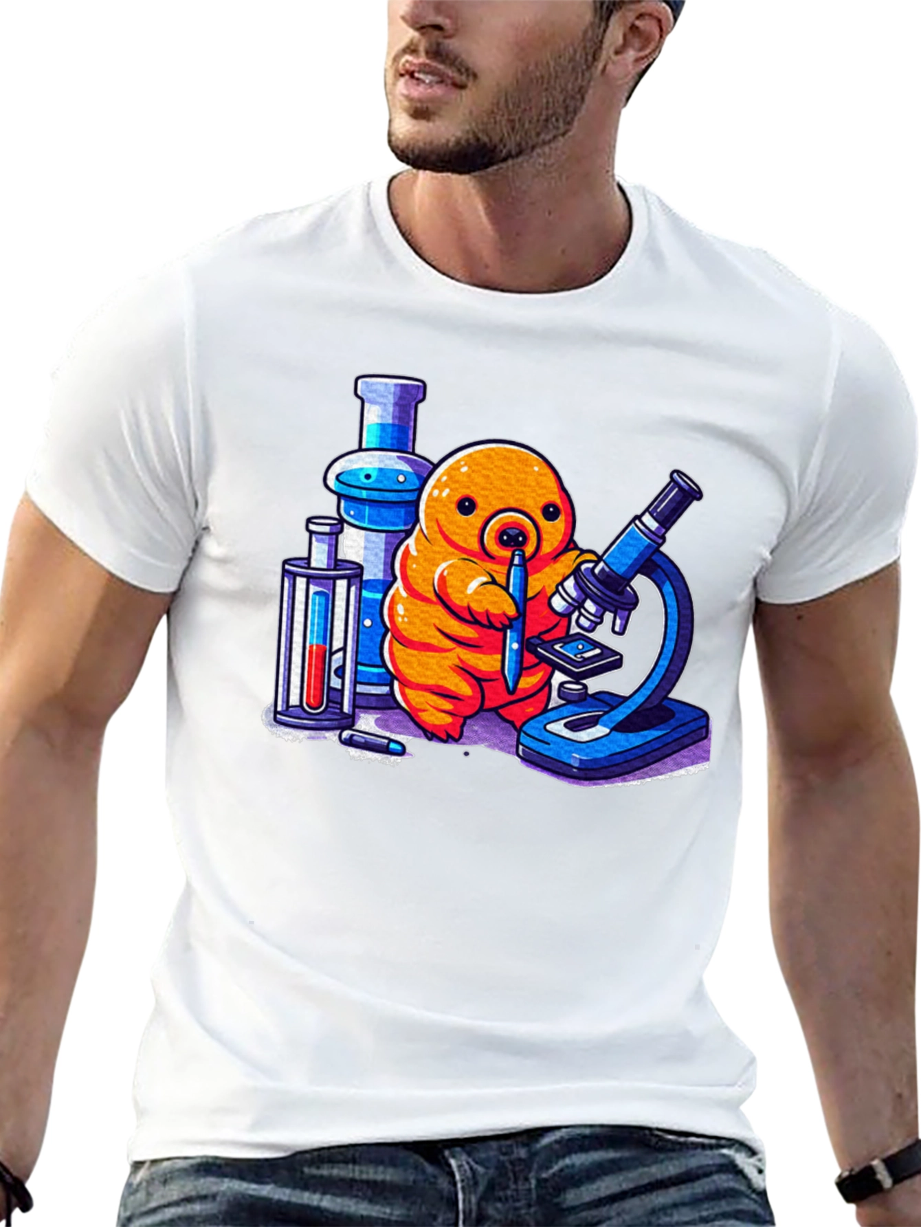 Scientist Tardigrade Graphic Tee