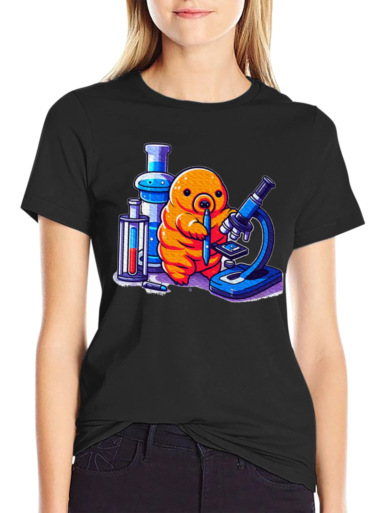 Scientist Tardigrade Graphic Tee