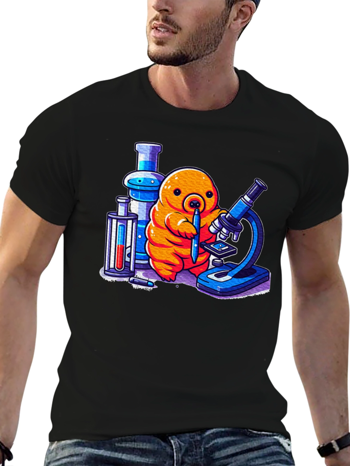 Scientist Tardigrade Graphic Tee