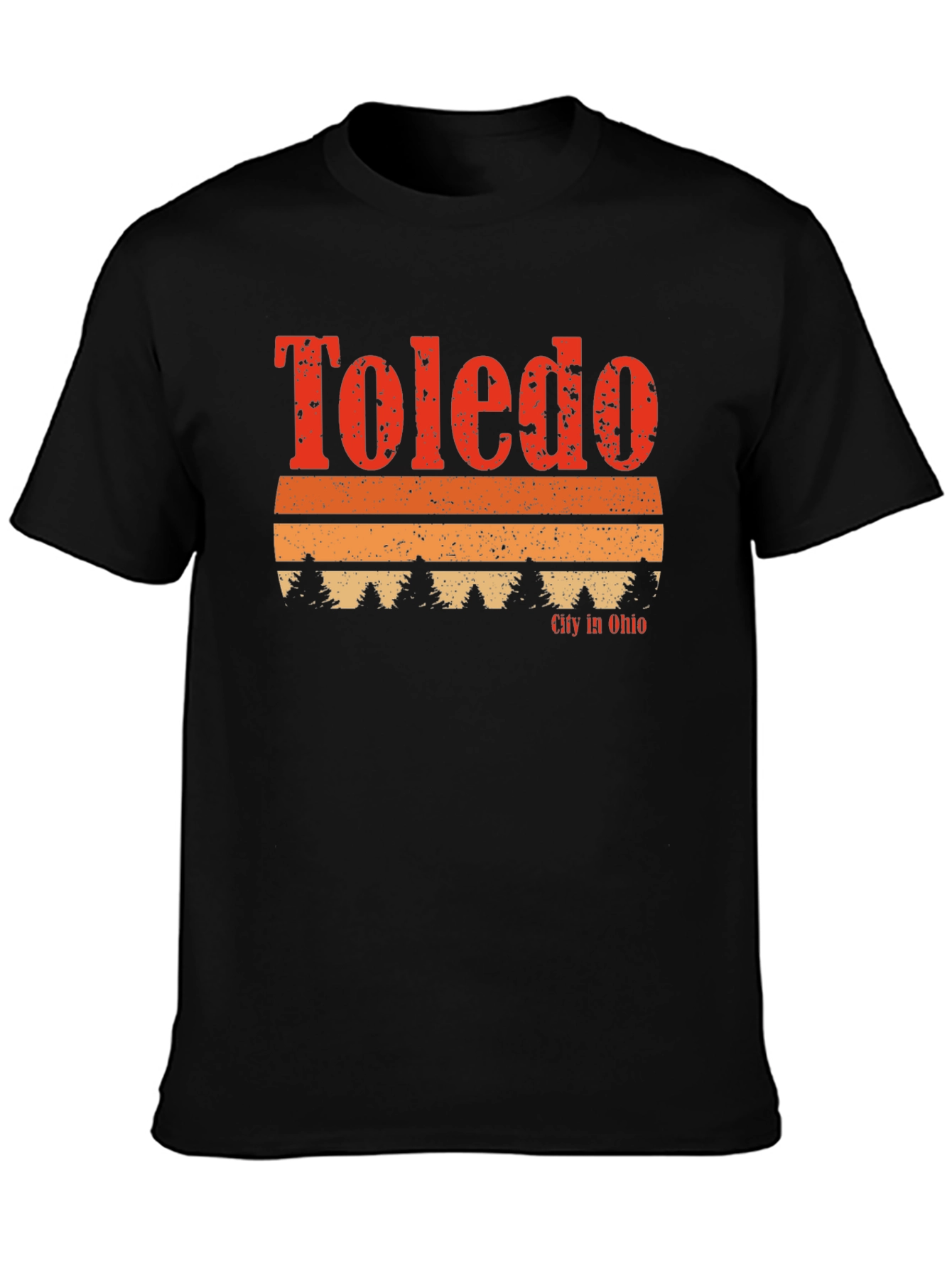 Toledo Ohio Retro Graphic T-Shirt