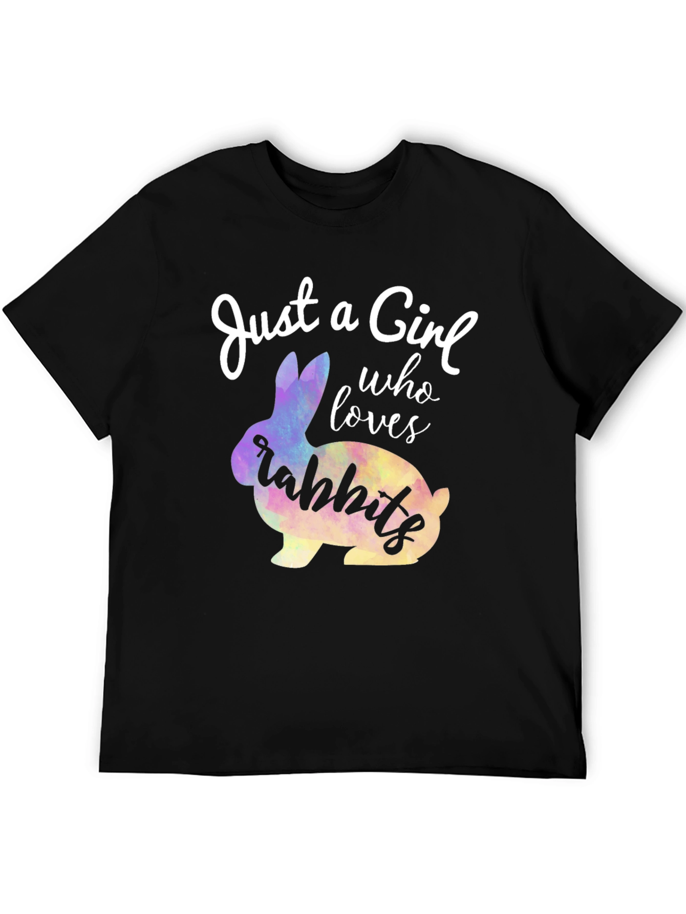 Just A Girl Who Loves Rabbits T-Shirt