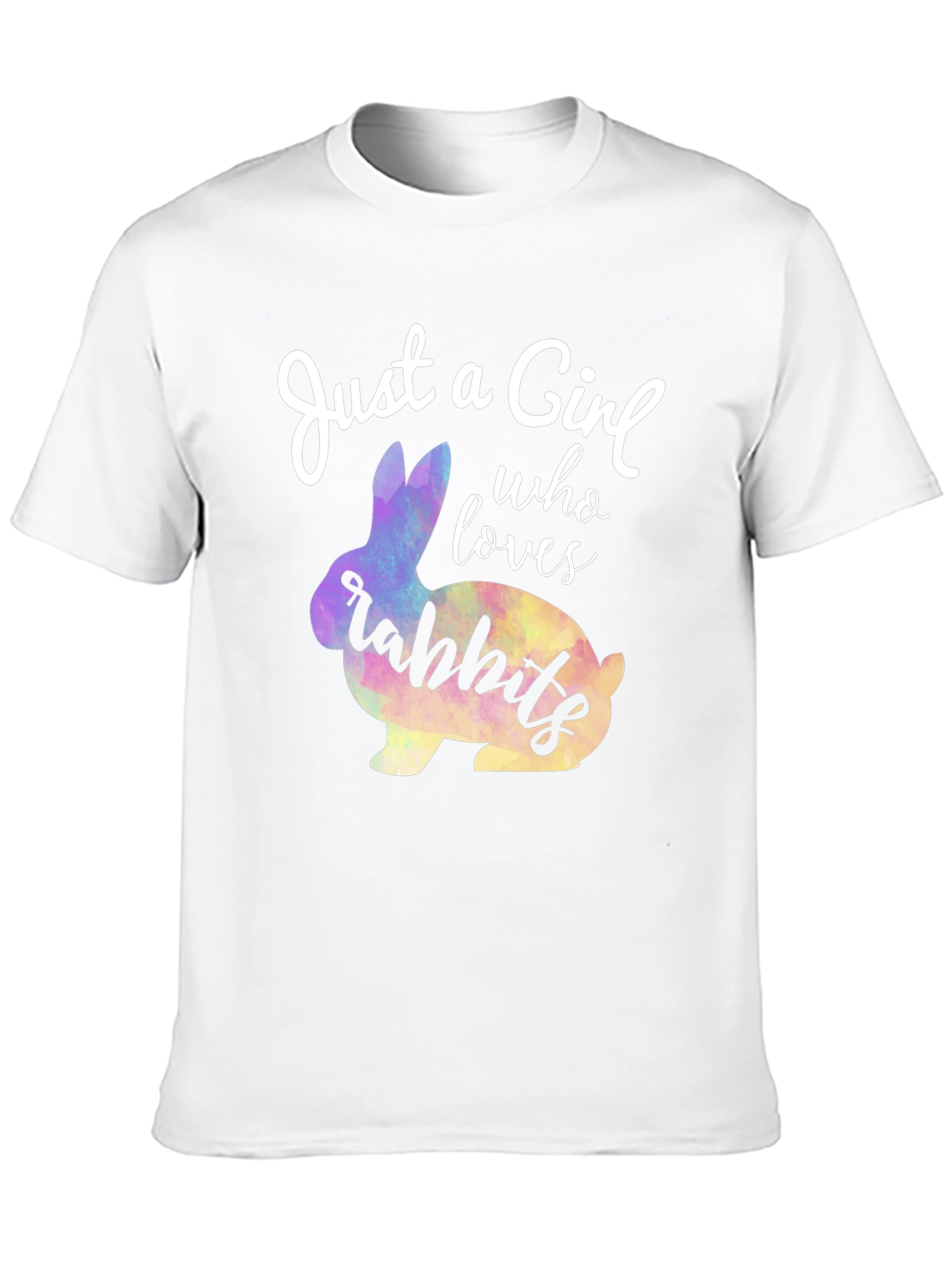 Just A Girl Who Loves Rabbits T-Shirt