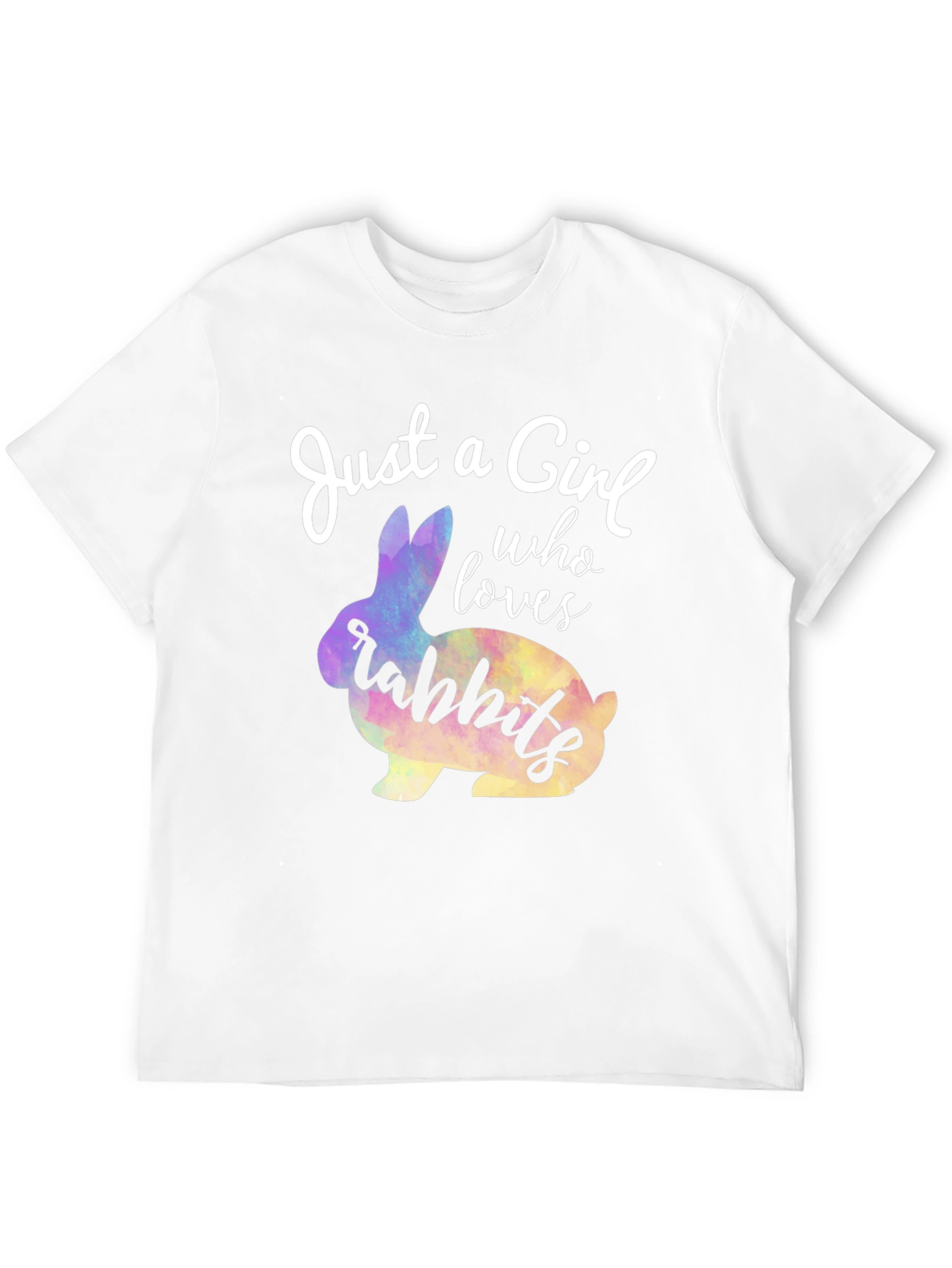 Just A Girl Who Loves Rabbits T-Shirt