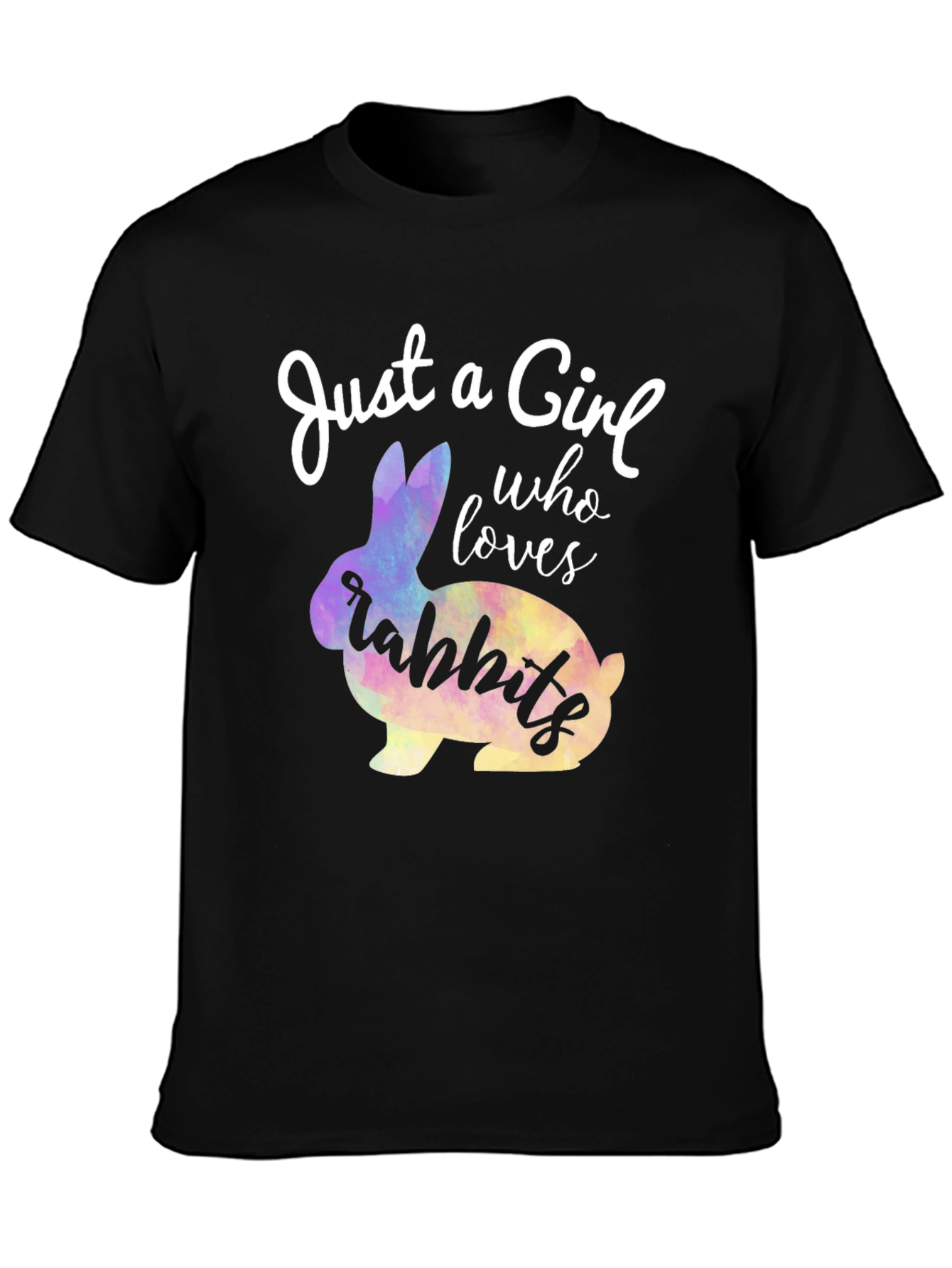 Just A Girl Who Loves Rabbits T-Shirt