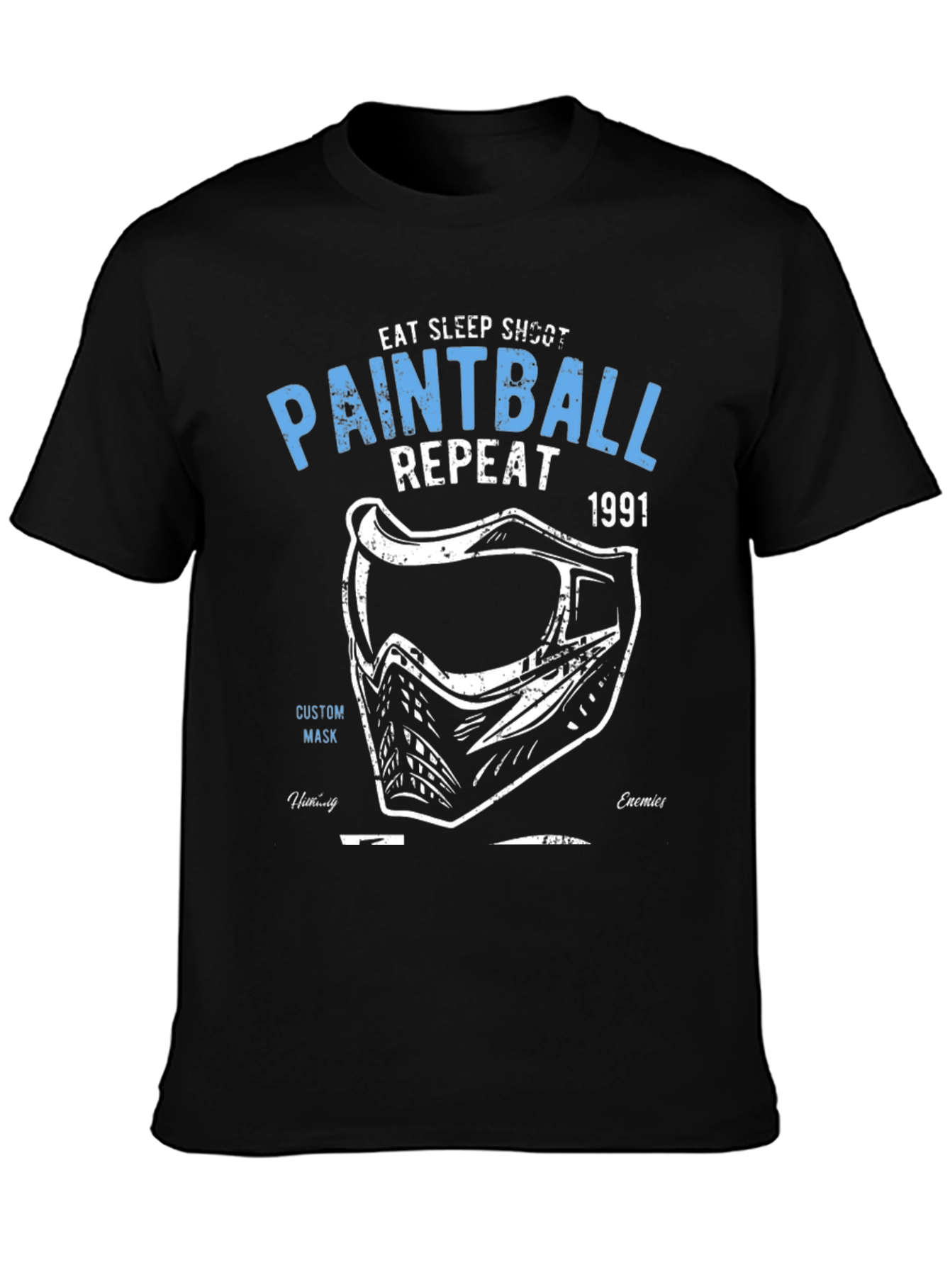 Paintball Graphic T-Shirt - Eat Sleep Shoot