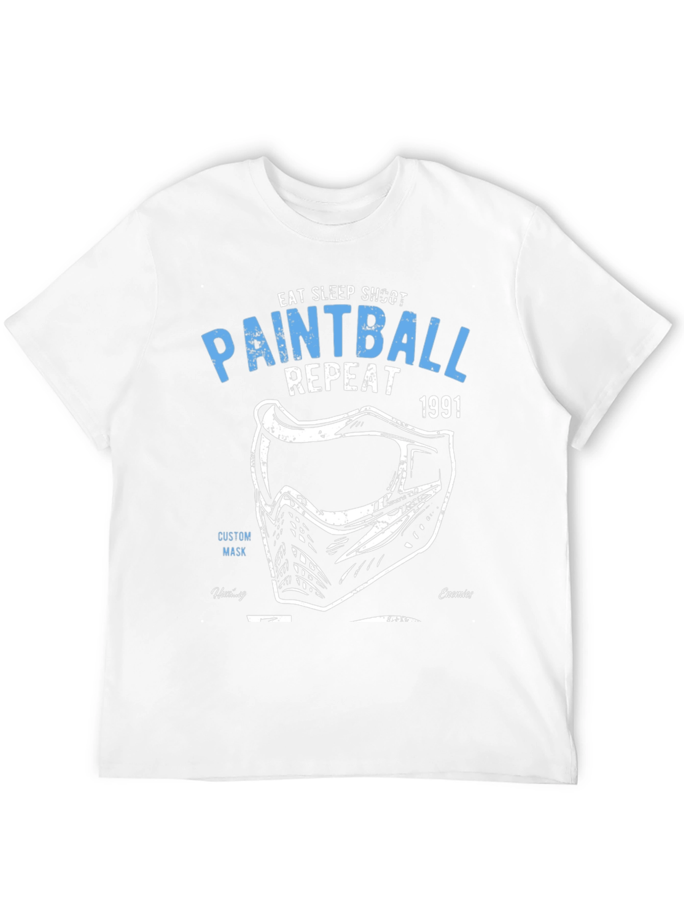 Paintball Graphic T-Shirt - Eat Sleep Shoot