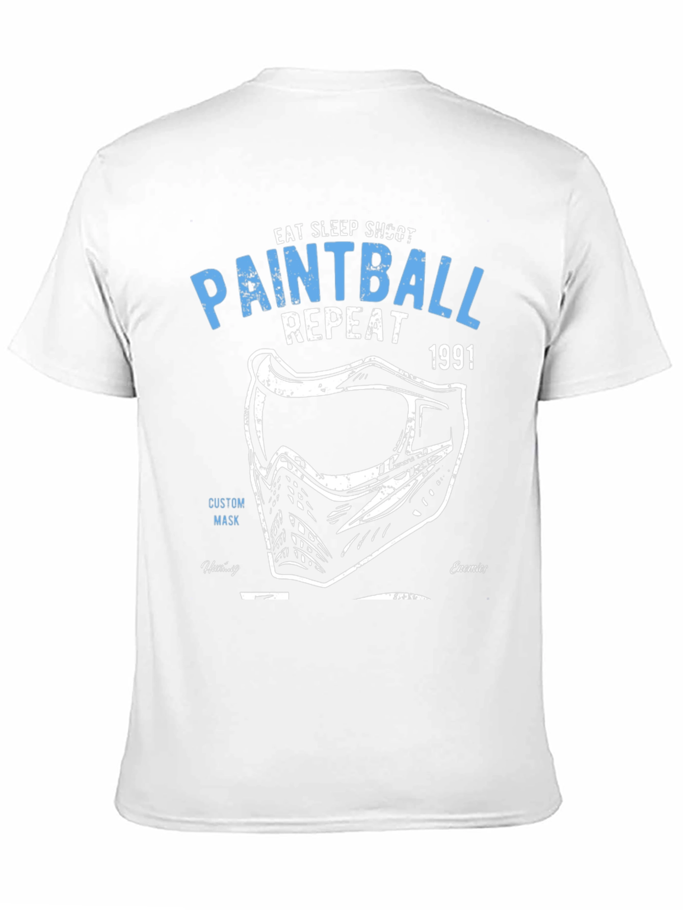 Paintball Graphic T-Shirt - Eat Sleep Shoot