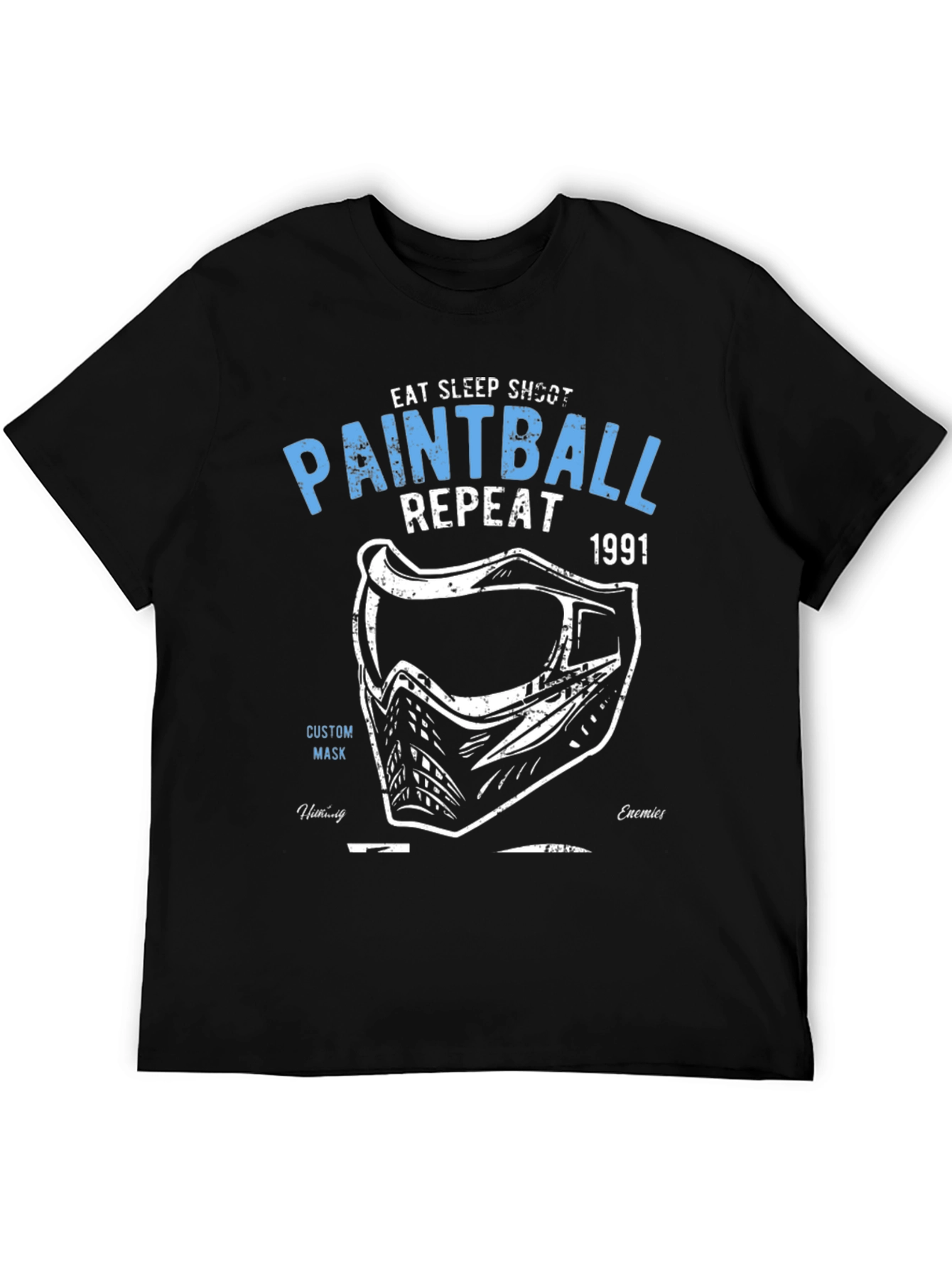 Paintball Graphic T-Shirt - Eat Sleep Shoot