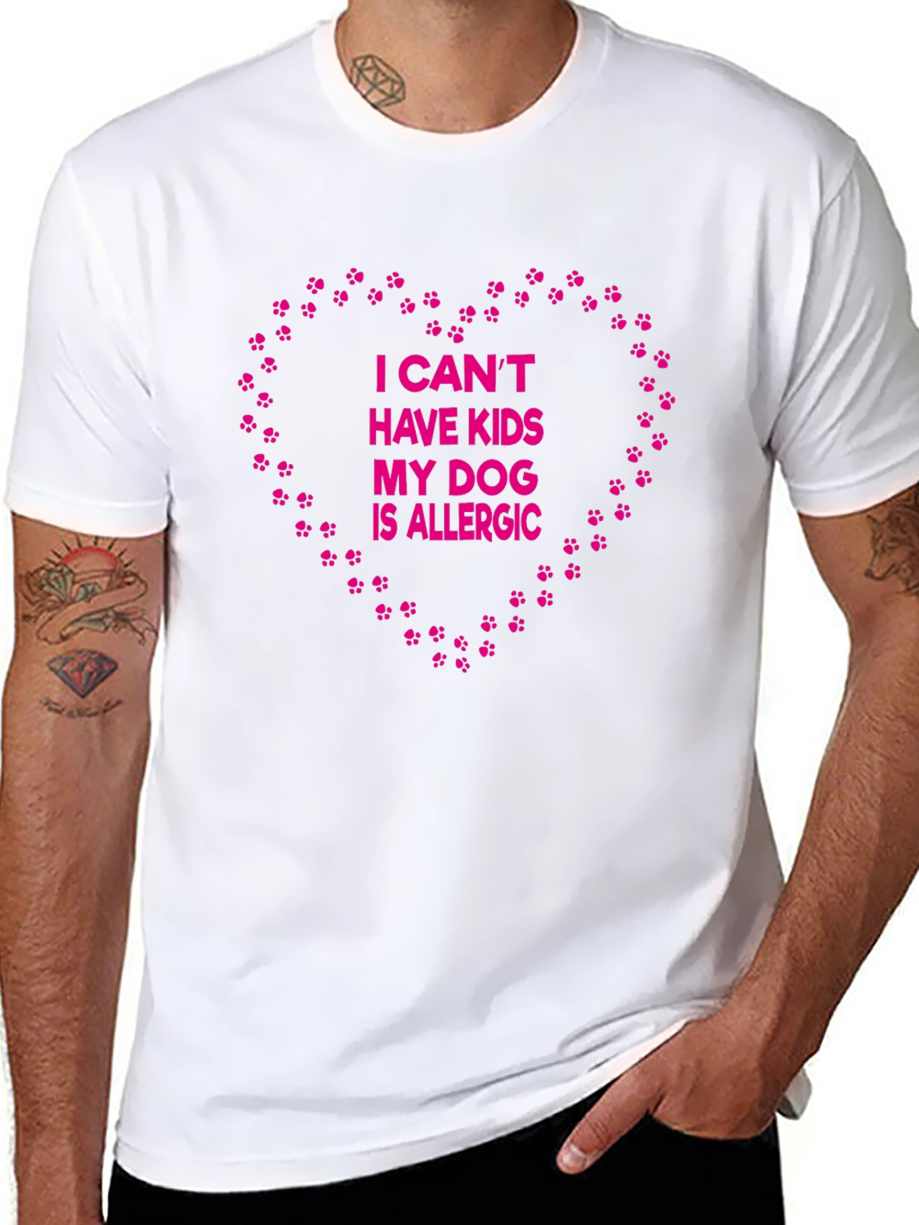Dog Allergy Graphic Tee