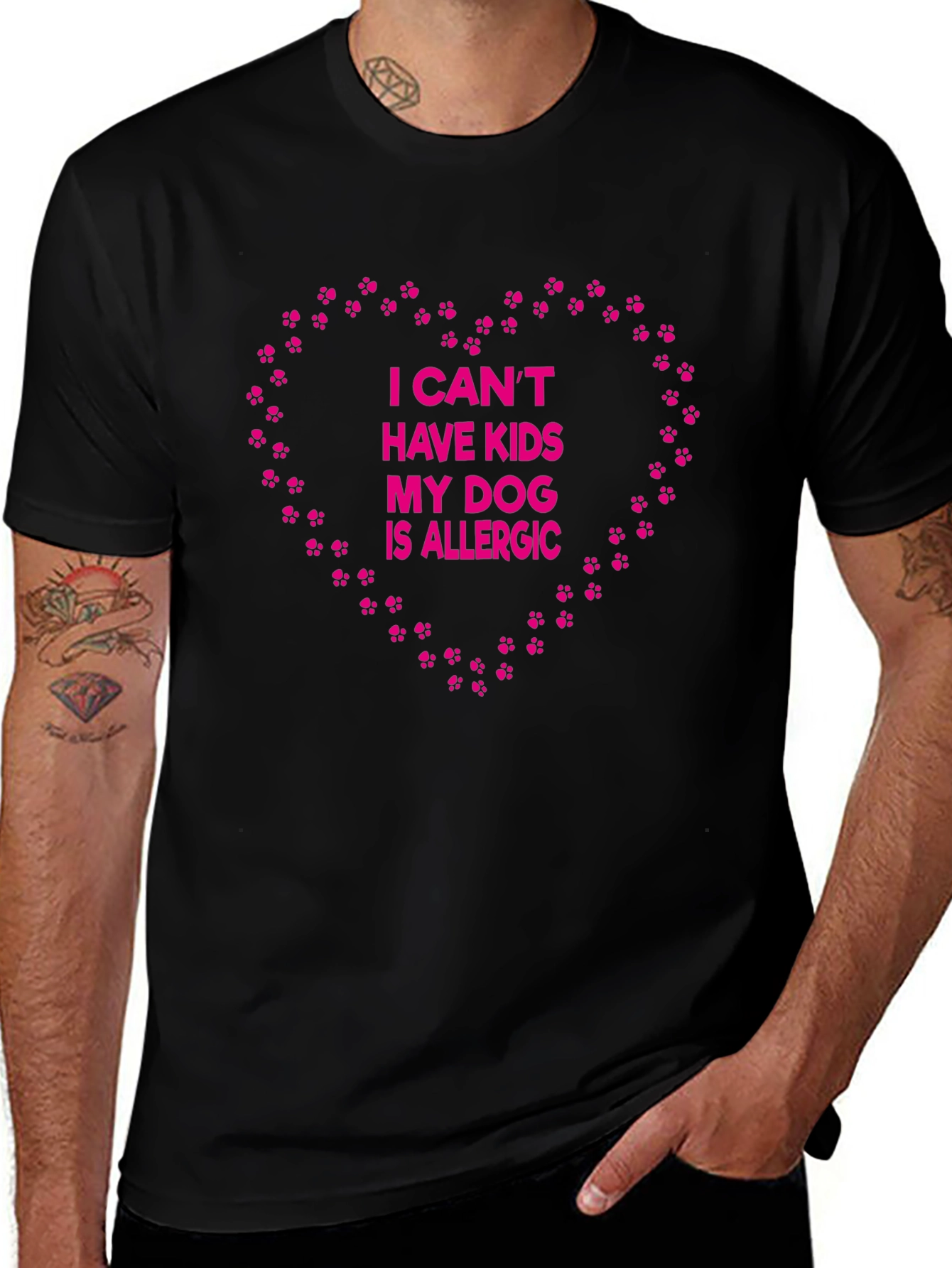 Dog Allergy Graphic Tee