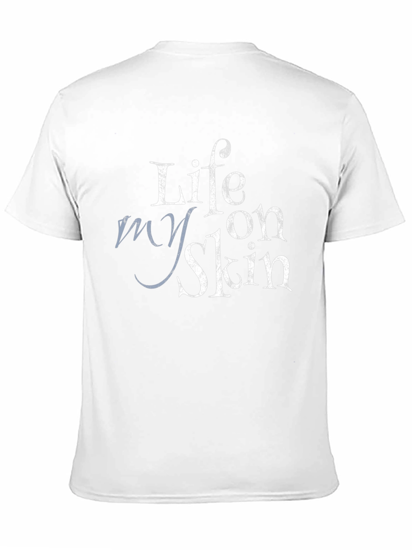 Life On My Skin Black Graphic Tee