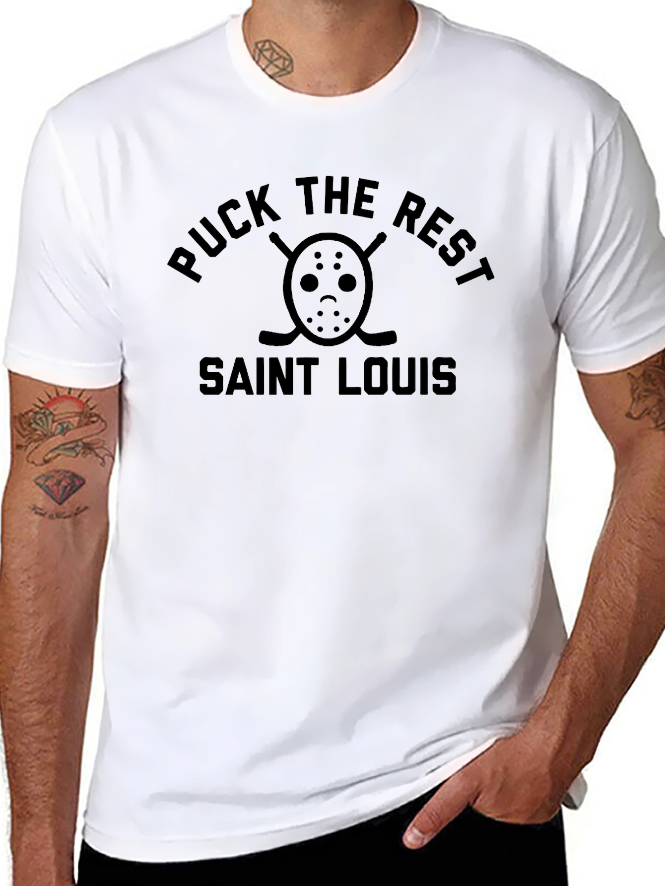 Puck the Rest Saint Louis Hockey T-Shirt