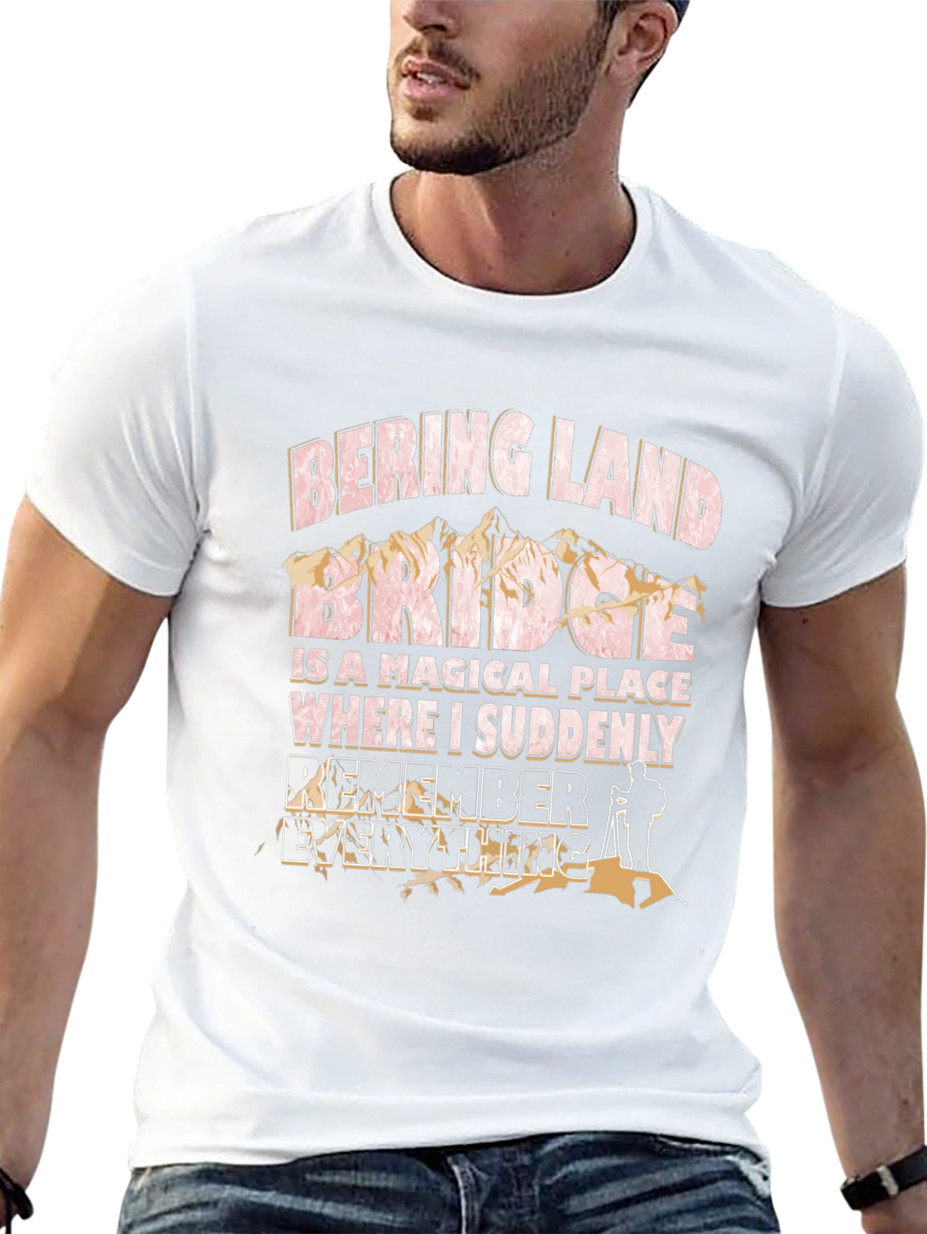 Bering Land Bridge T-Shirt - Remember Everything!