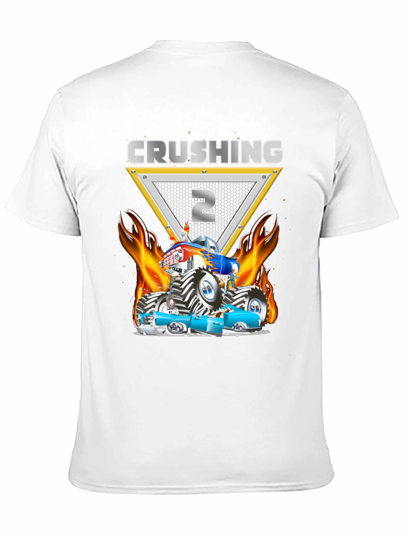 Crushing It: Birthday Monster Truck Tee