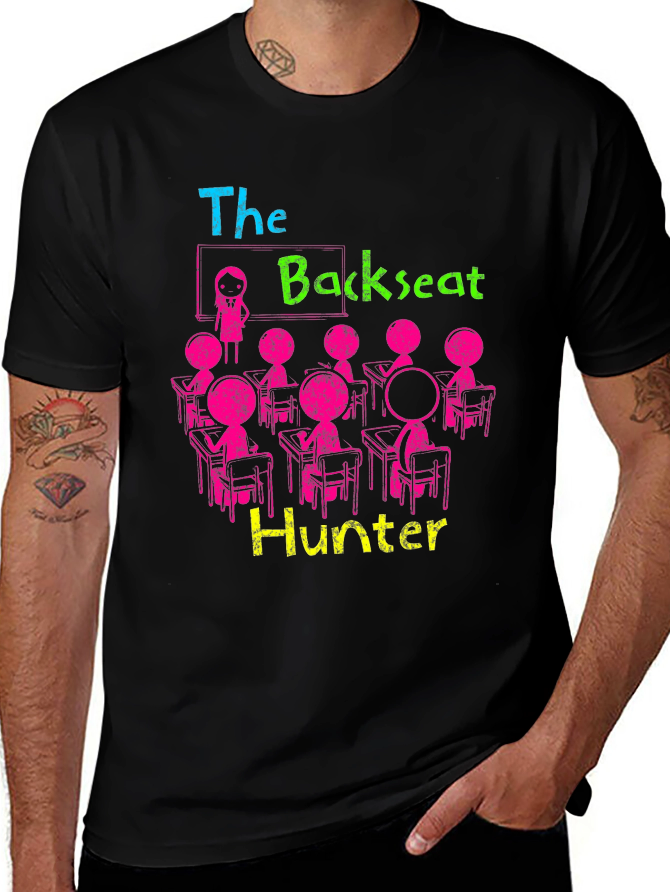 The Backseat Hunter Graphic Tee