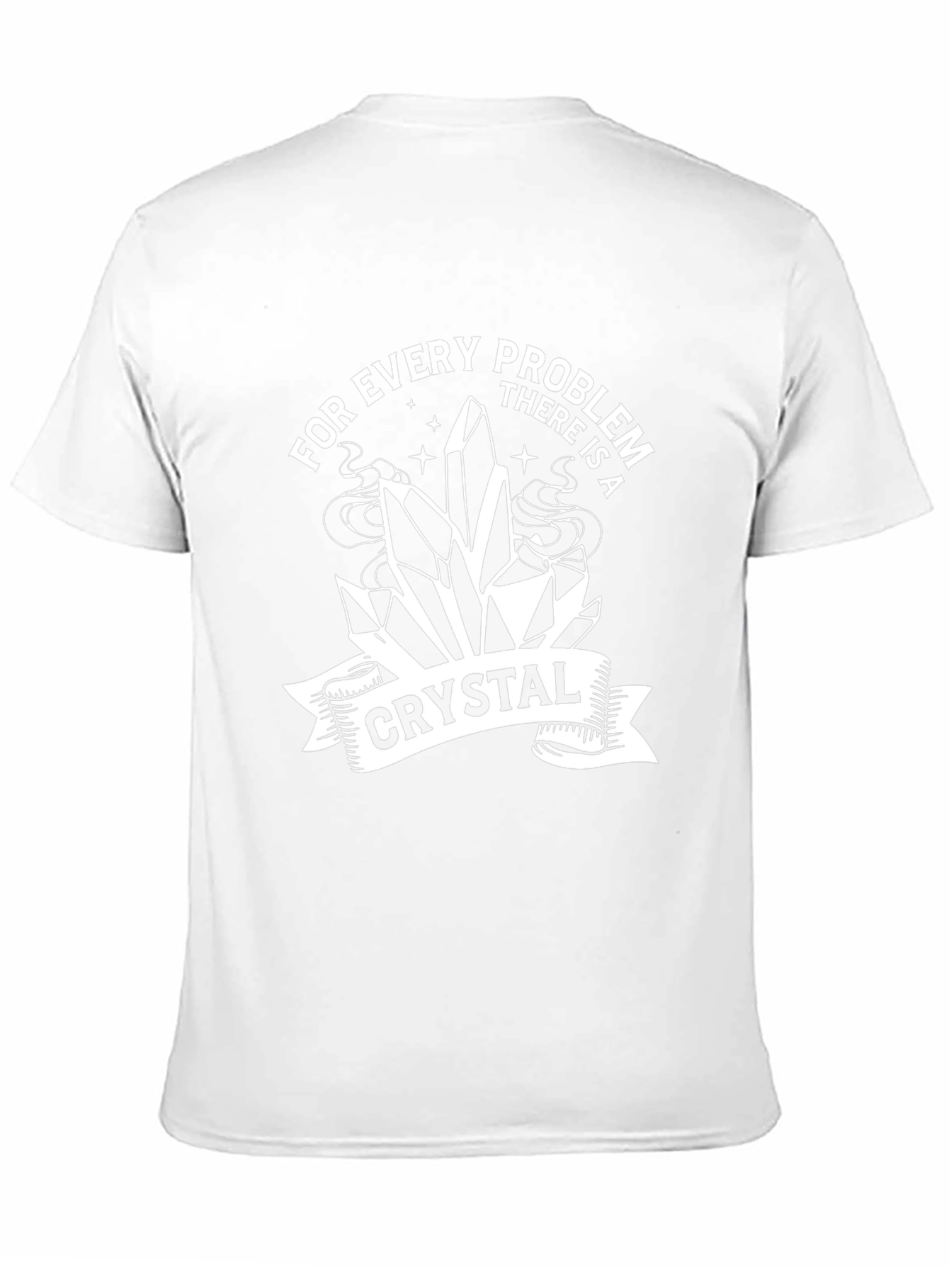 Every Problem Crystal T-Shirt - Black Graphic Tee