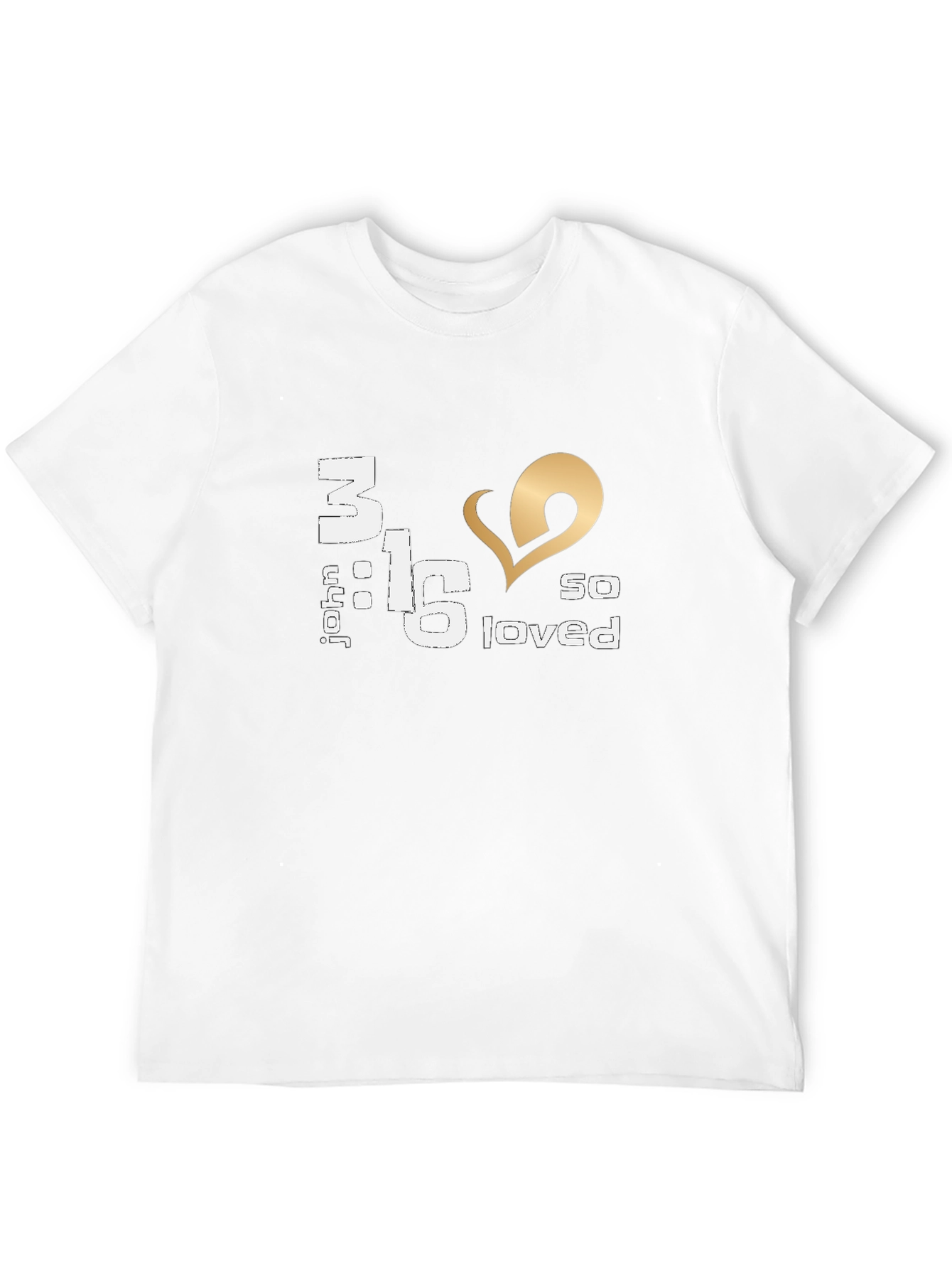 John 3:16 Graphic T-Shirt - So Loved