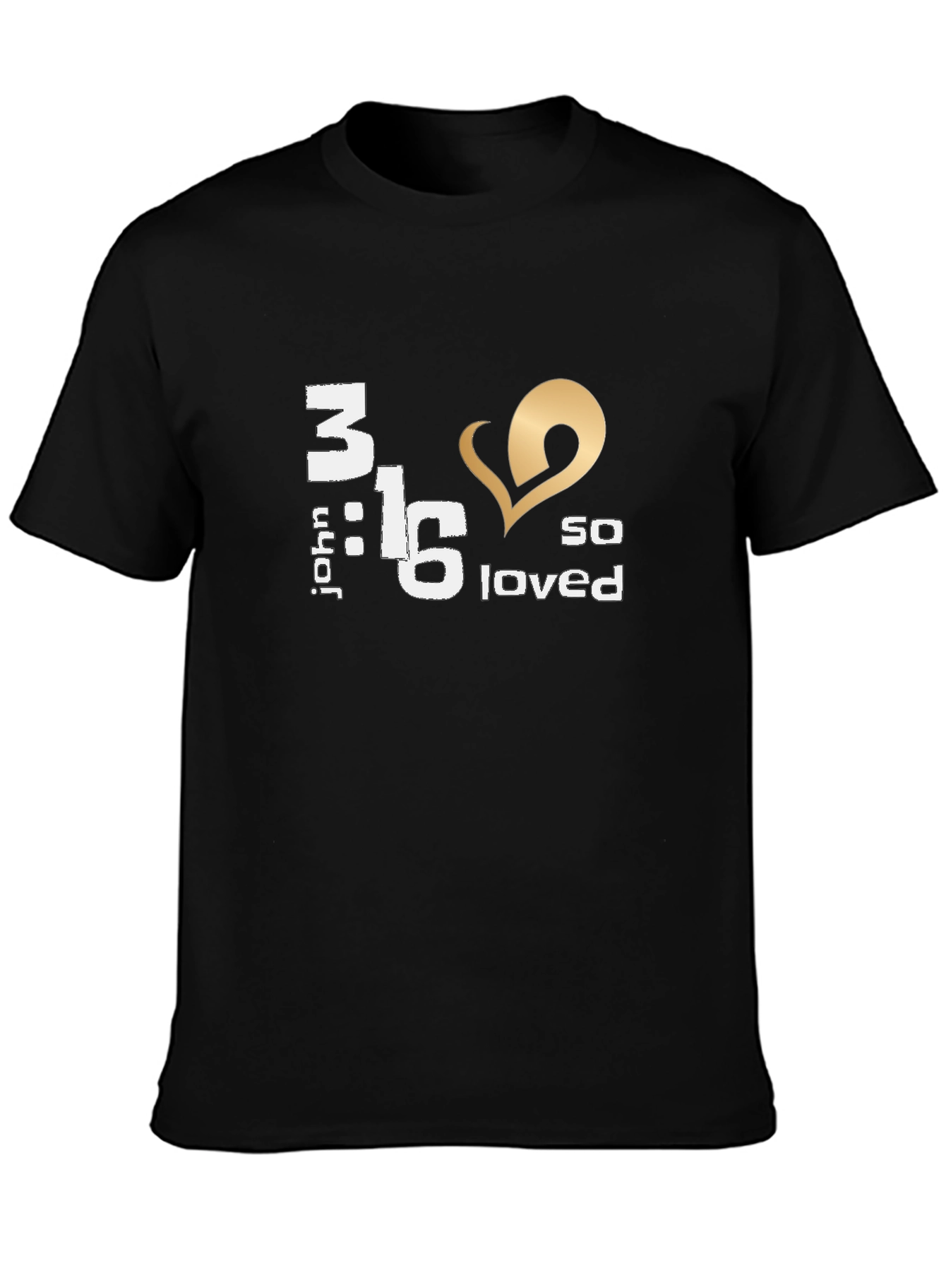 John 3:16 Graphic T-Shirt - So Loved
