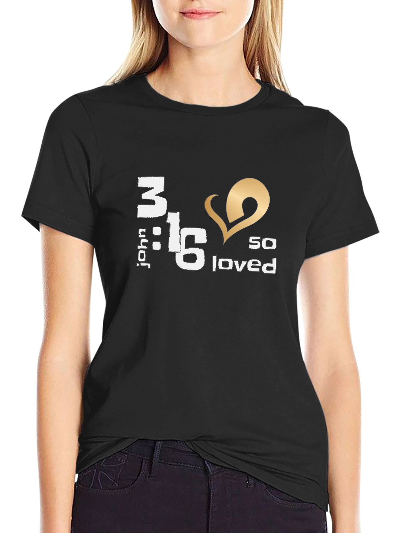 John 3:16 Graphic T-Shirt - So Loved