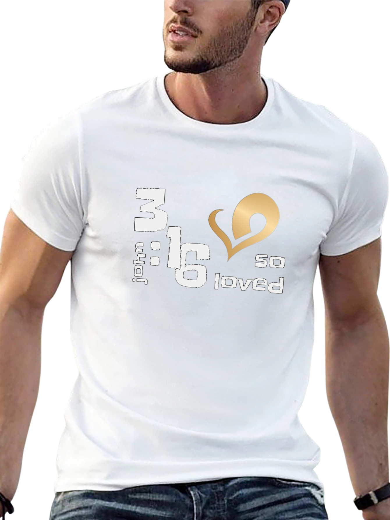 John 3:16 Graphic T-Shirt - So Loved