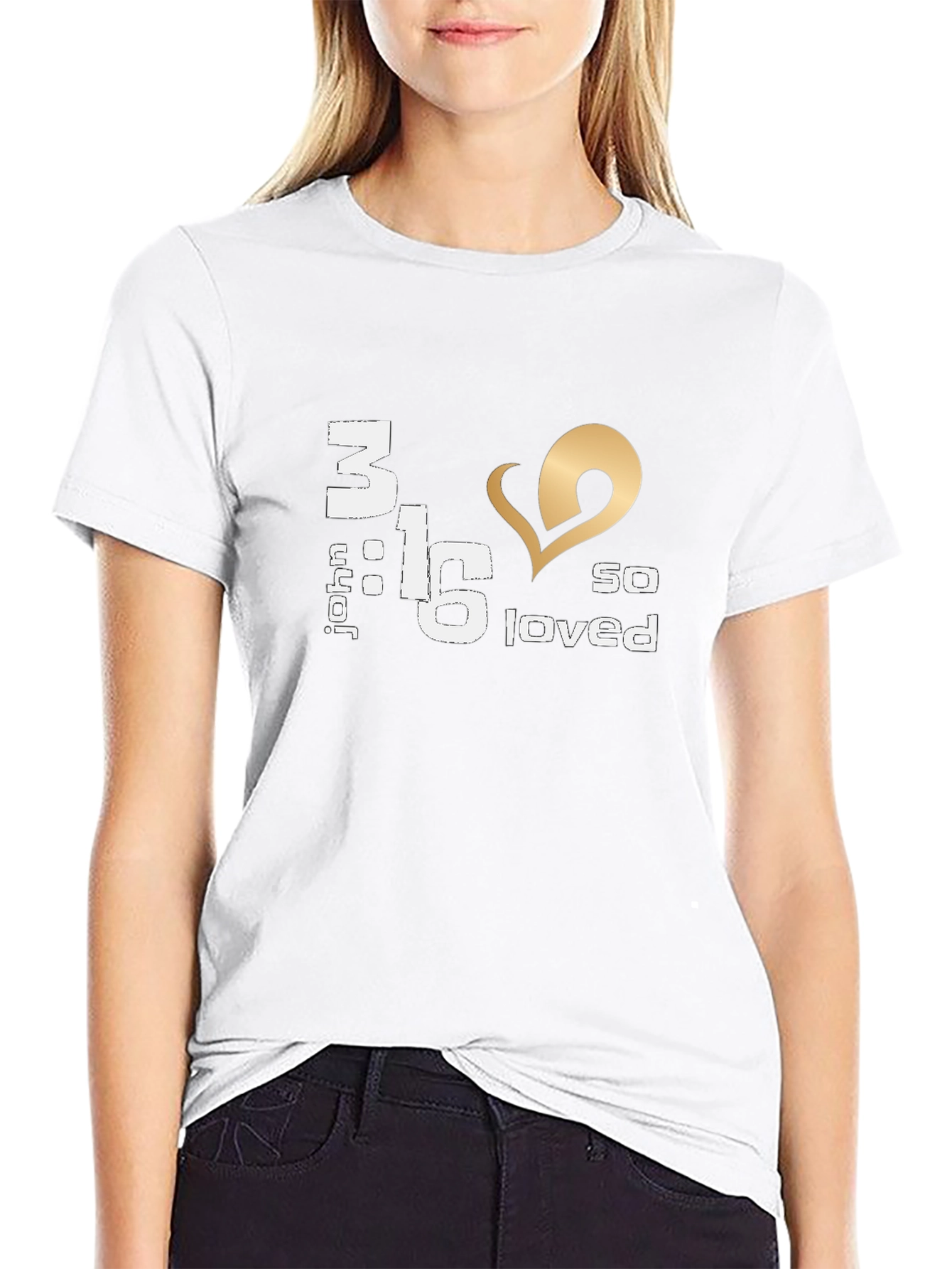 John 3:16 Graphic T-Shirt - So Loved