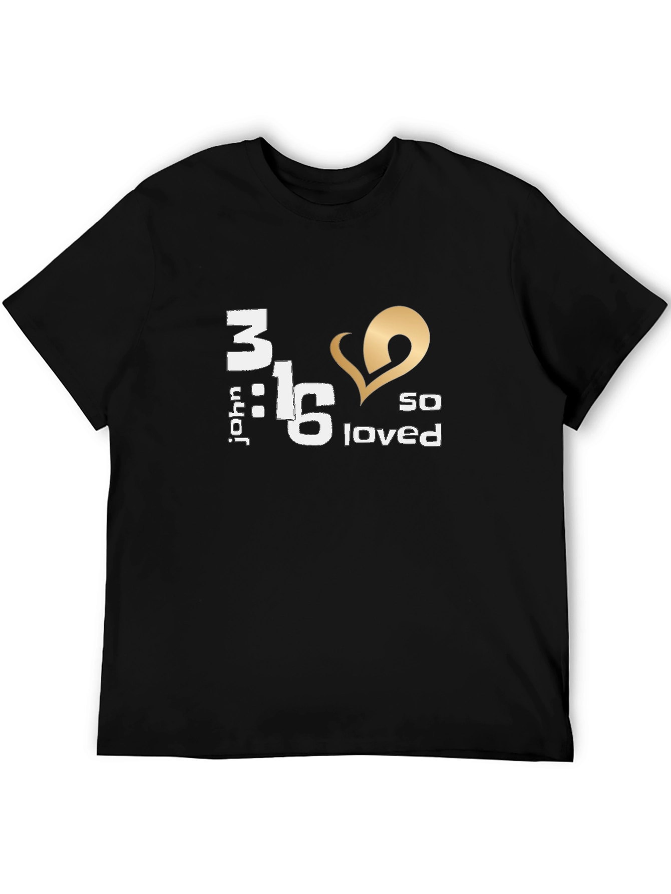 John 3:16 Graphic T-Shirt - So Loved
