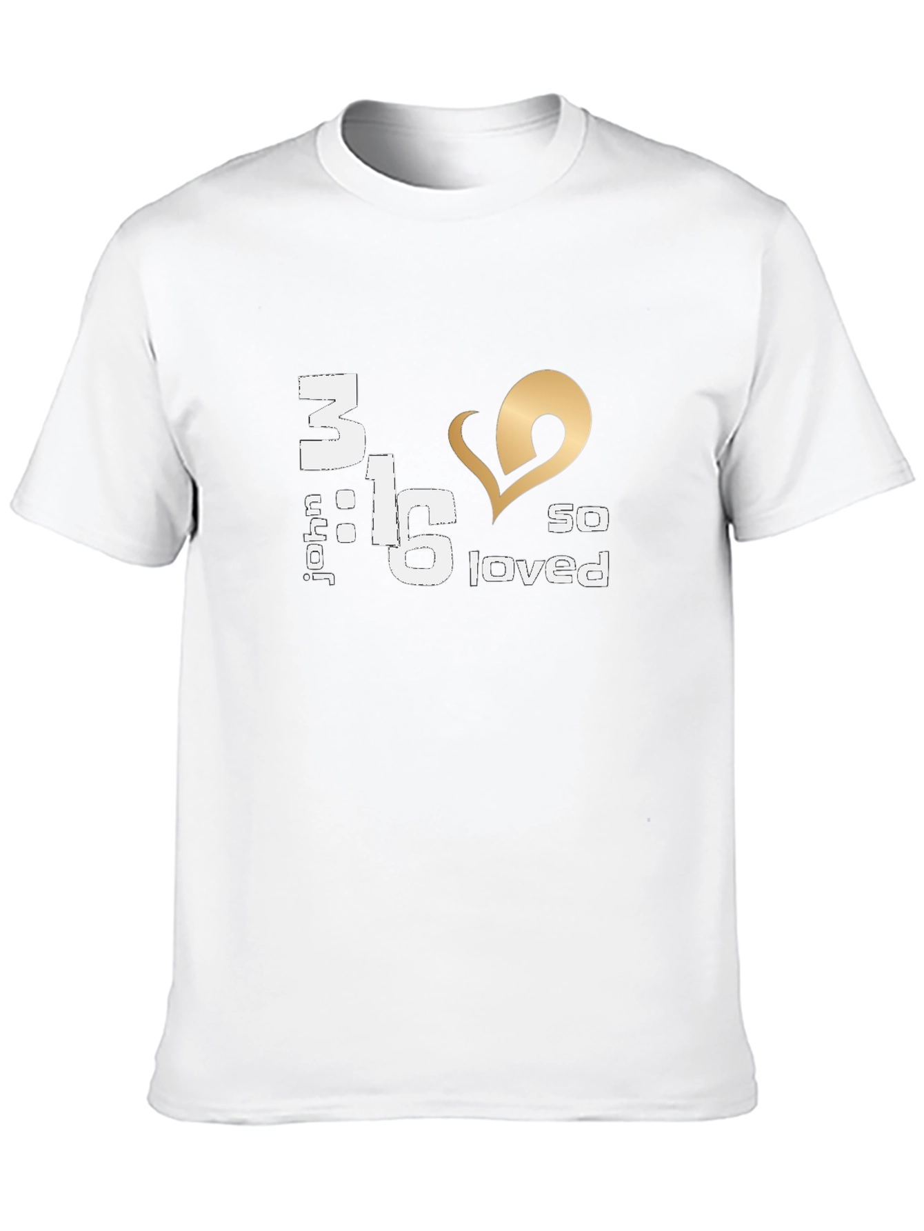 John 3:16 Graphic T-Shirt - So Loved