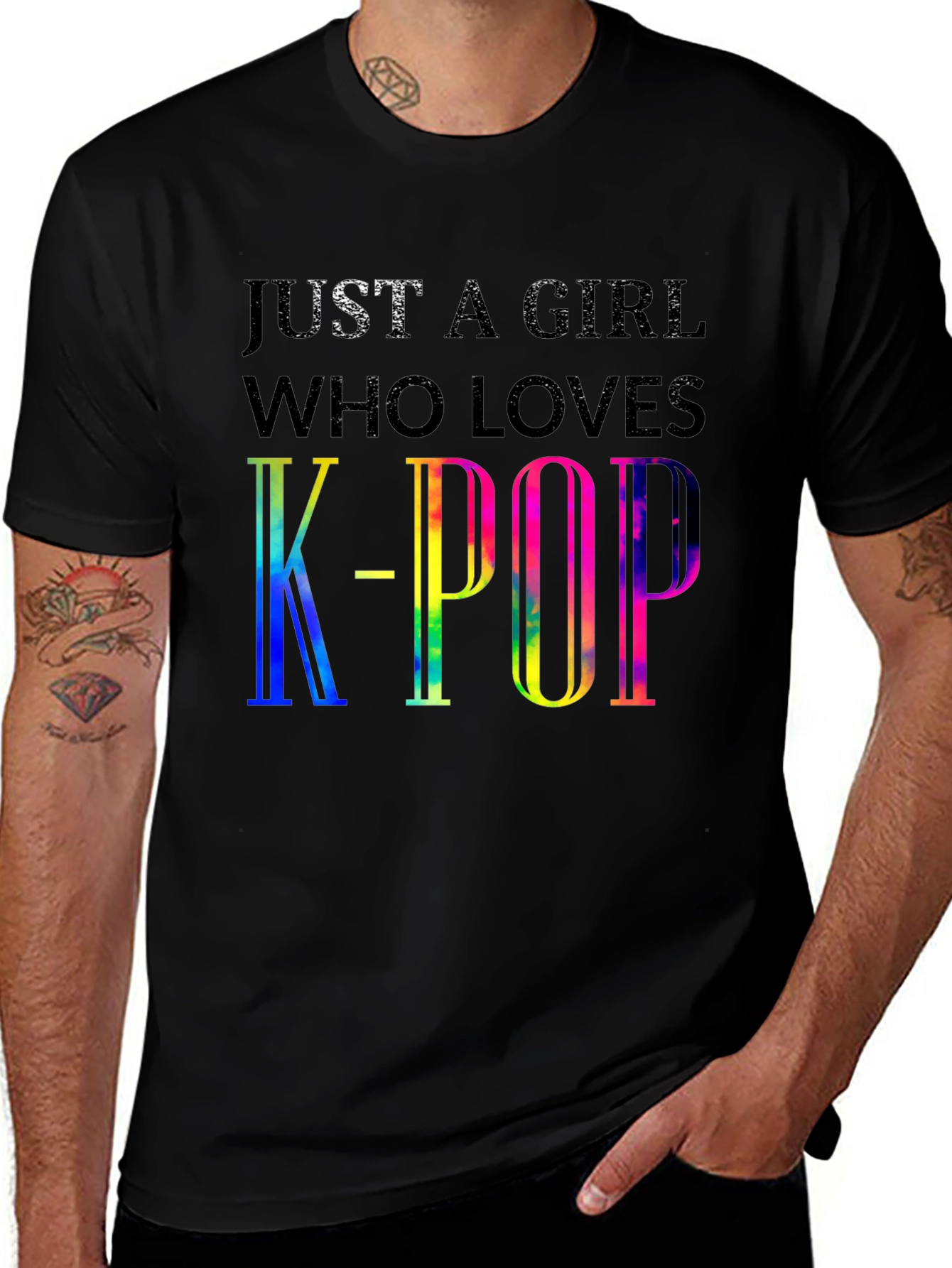 Just a Girl Who Loves K-Pop T-Shirt