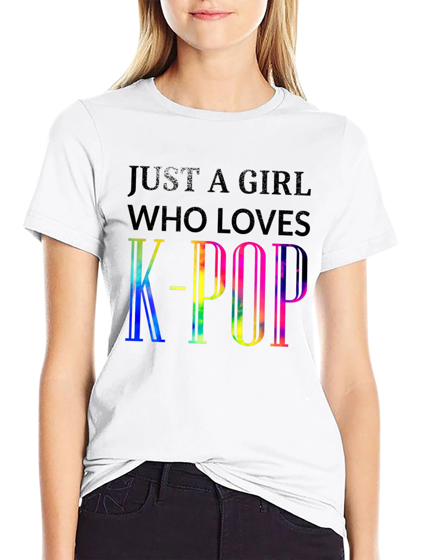 Just a Girl Who Loves K-Pop T-Shirt