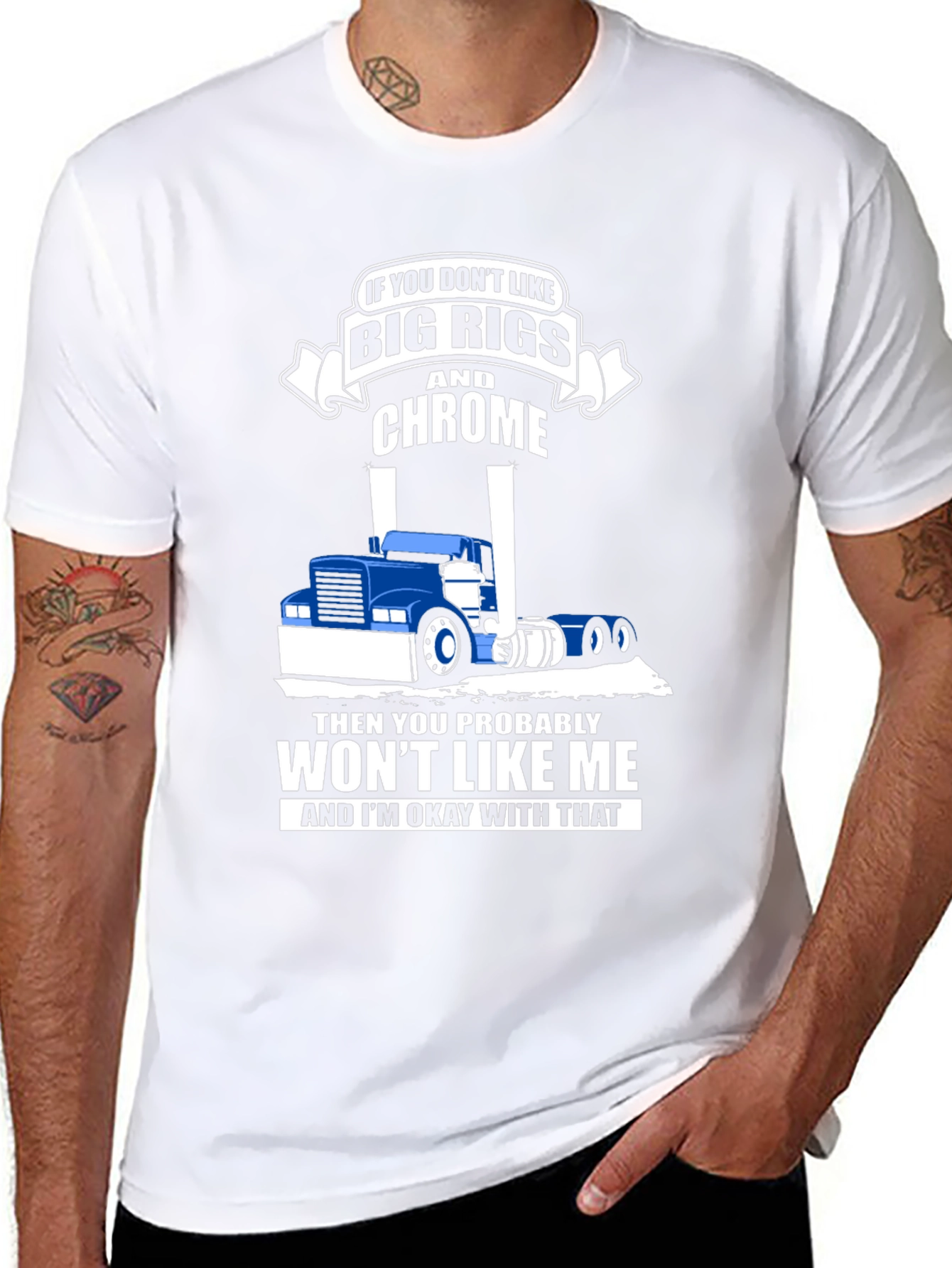 Big Rigs and Chrome T-Shirt