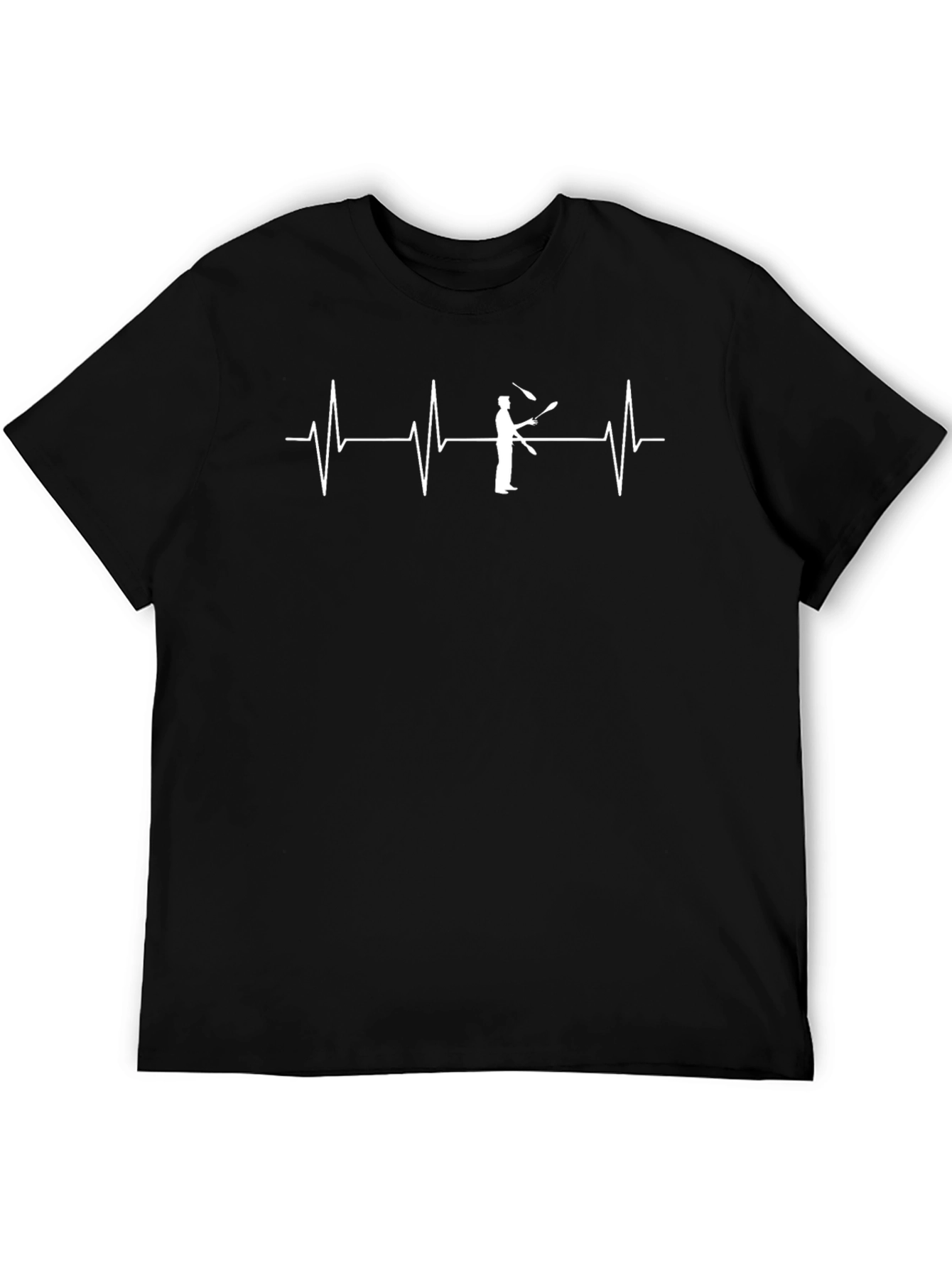 Juggling Heartbeat T-Shirt - Unique Design!