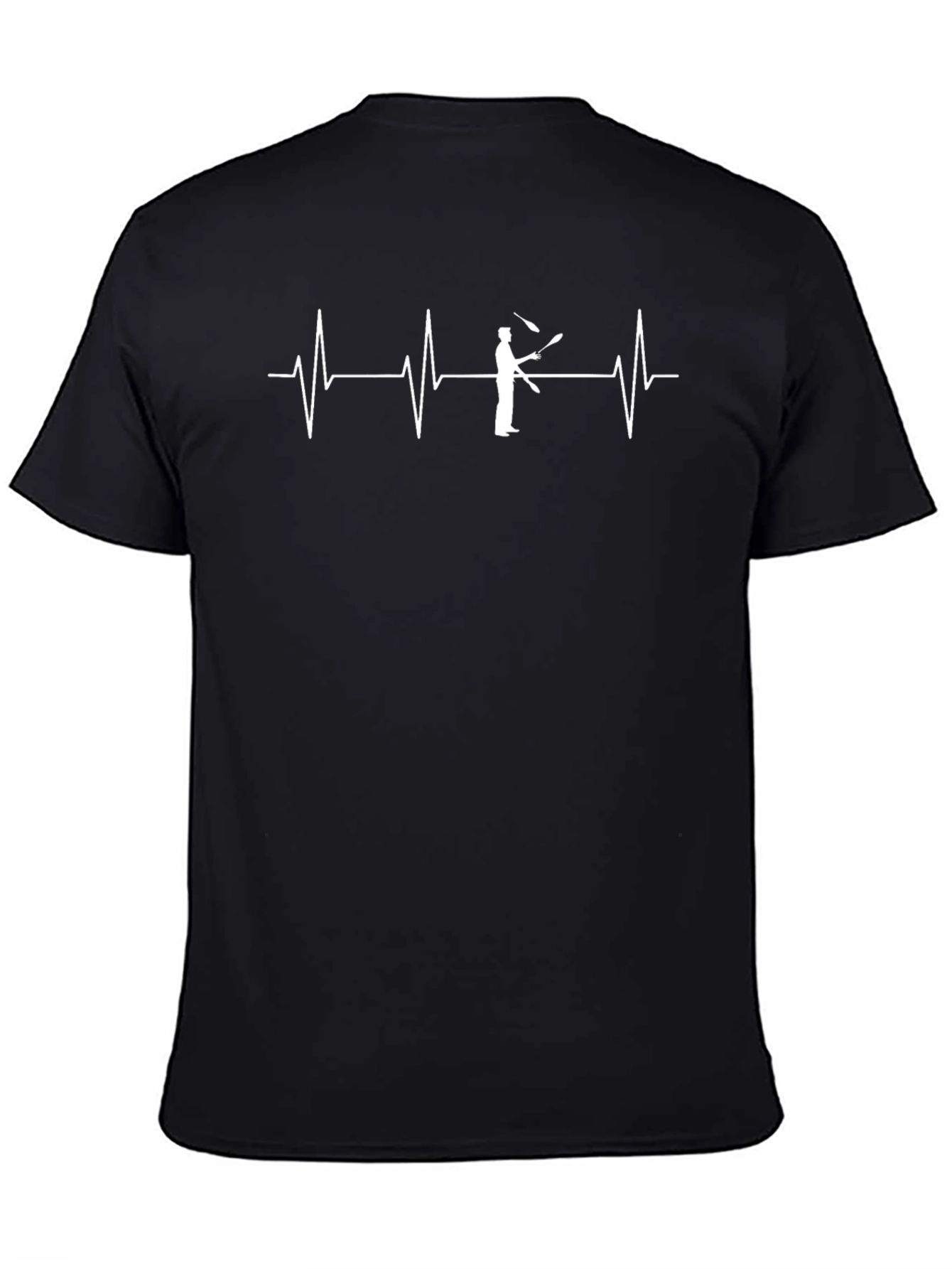 Juggling Heartbeat T-Shirt - Unique Design!