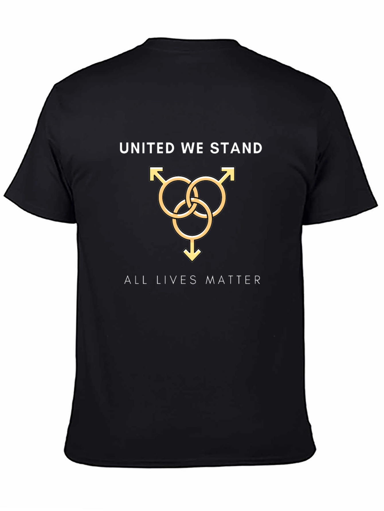 United We Stand All Lives Matter Graphic Tee