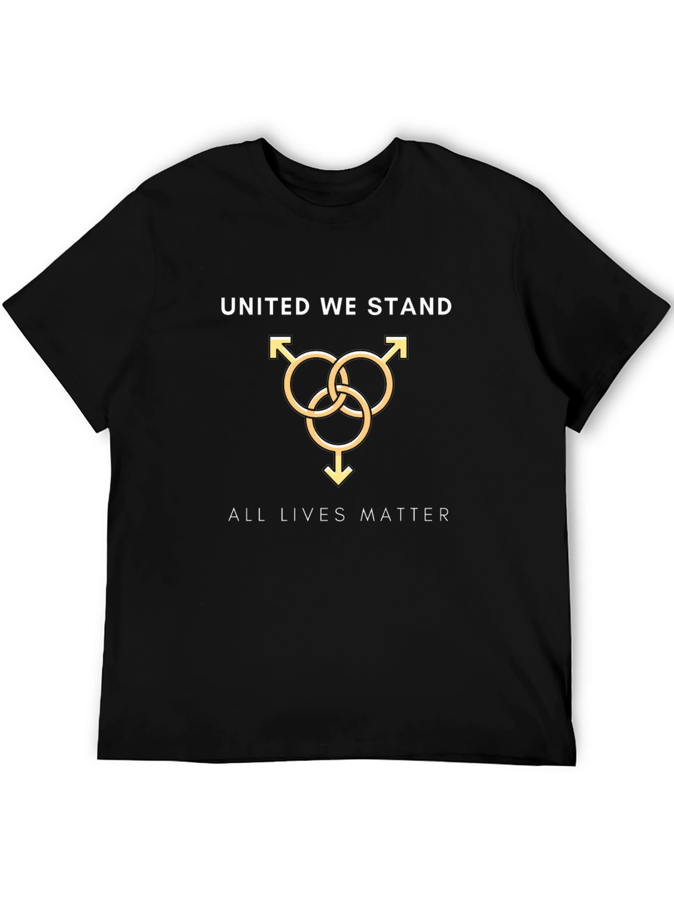 United We Stand All Lives Matter Graphic Tee