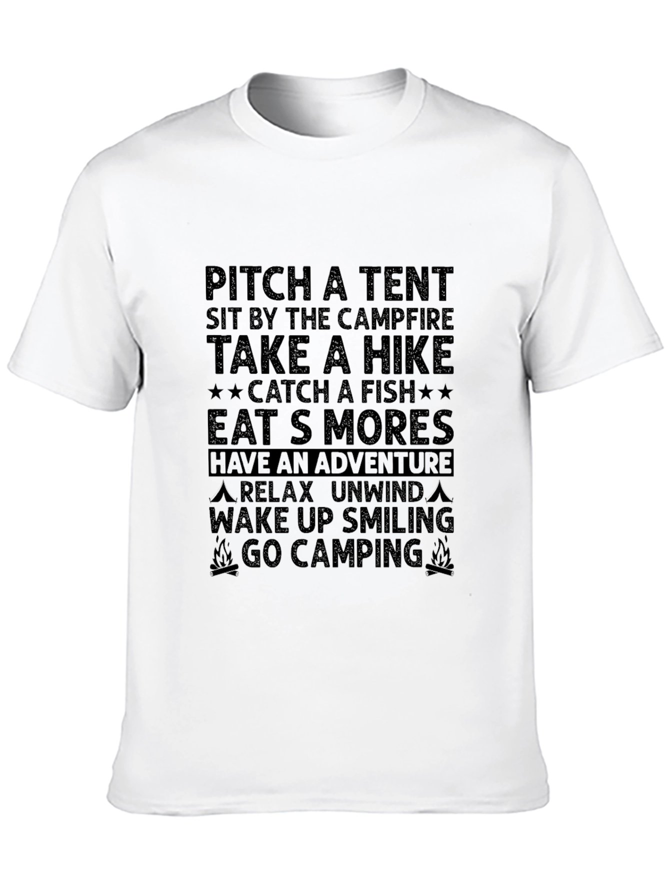 Camping Adventure Graphic T-Shirt