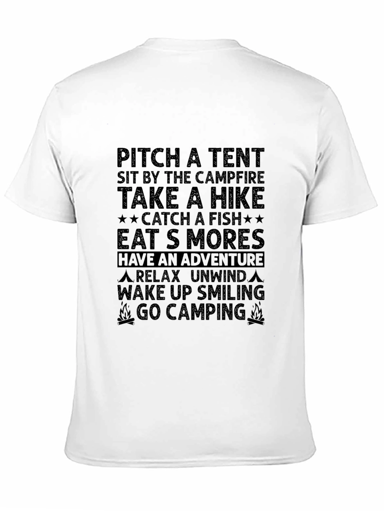 Camping Adventure Graphic T-Shirt