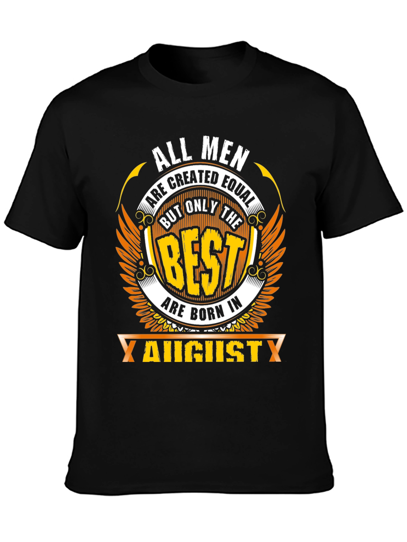 August Born Mens Graphic T-Shirt