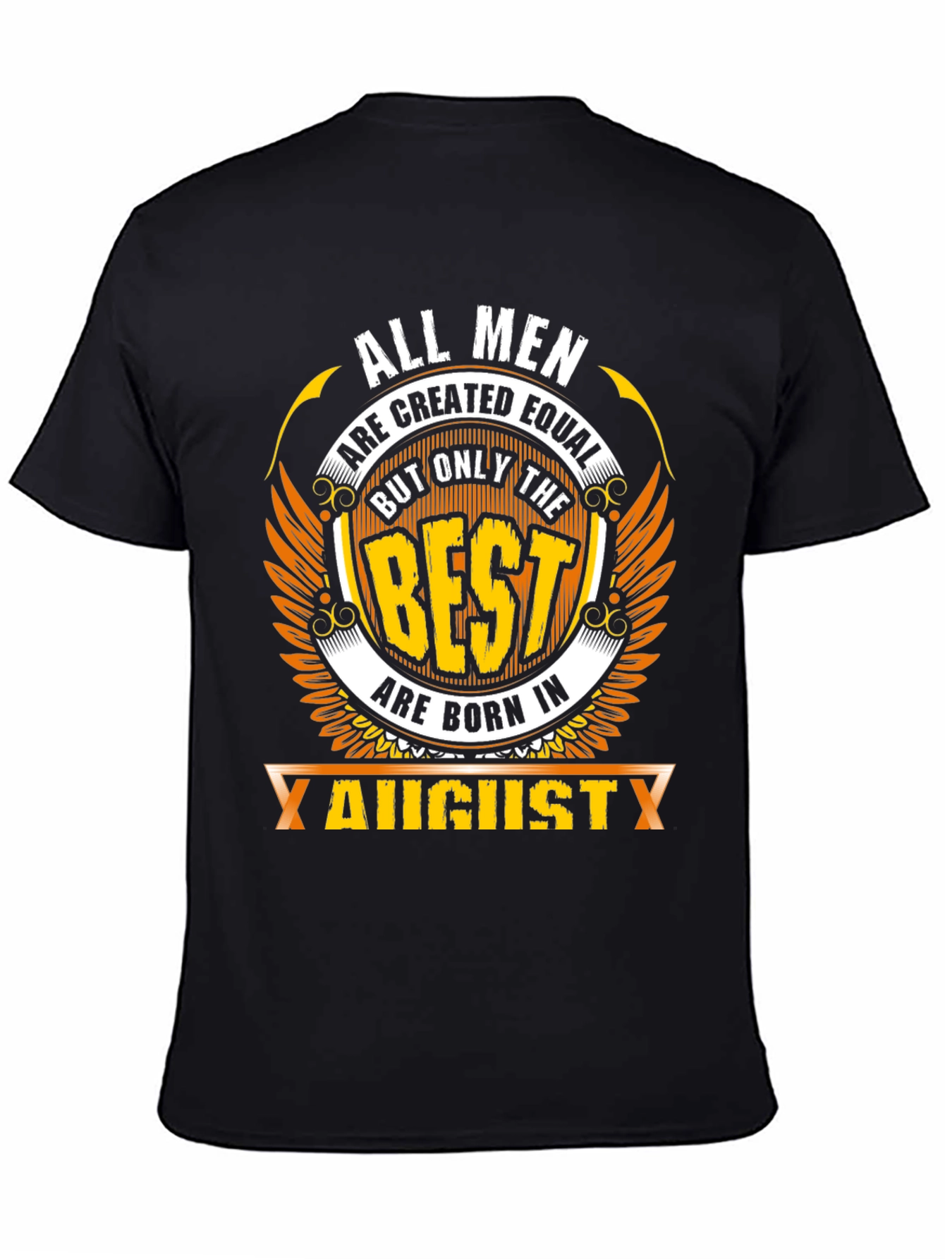 August Born Mens Graphic T-Shirt