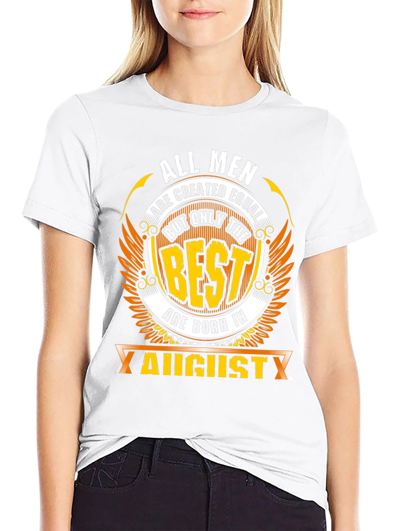 August Born Mens Graphic T-Shirt