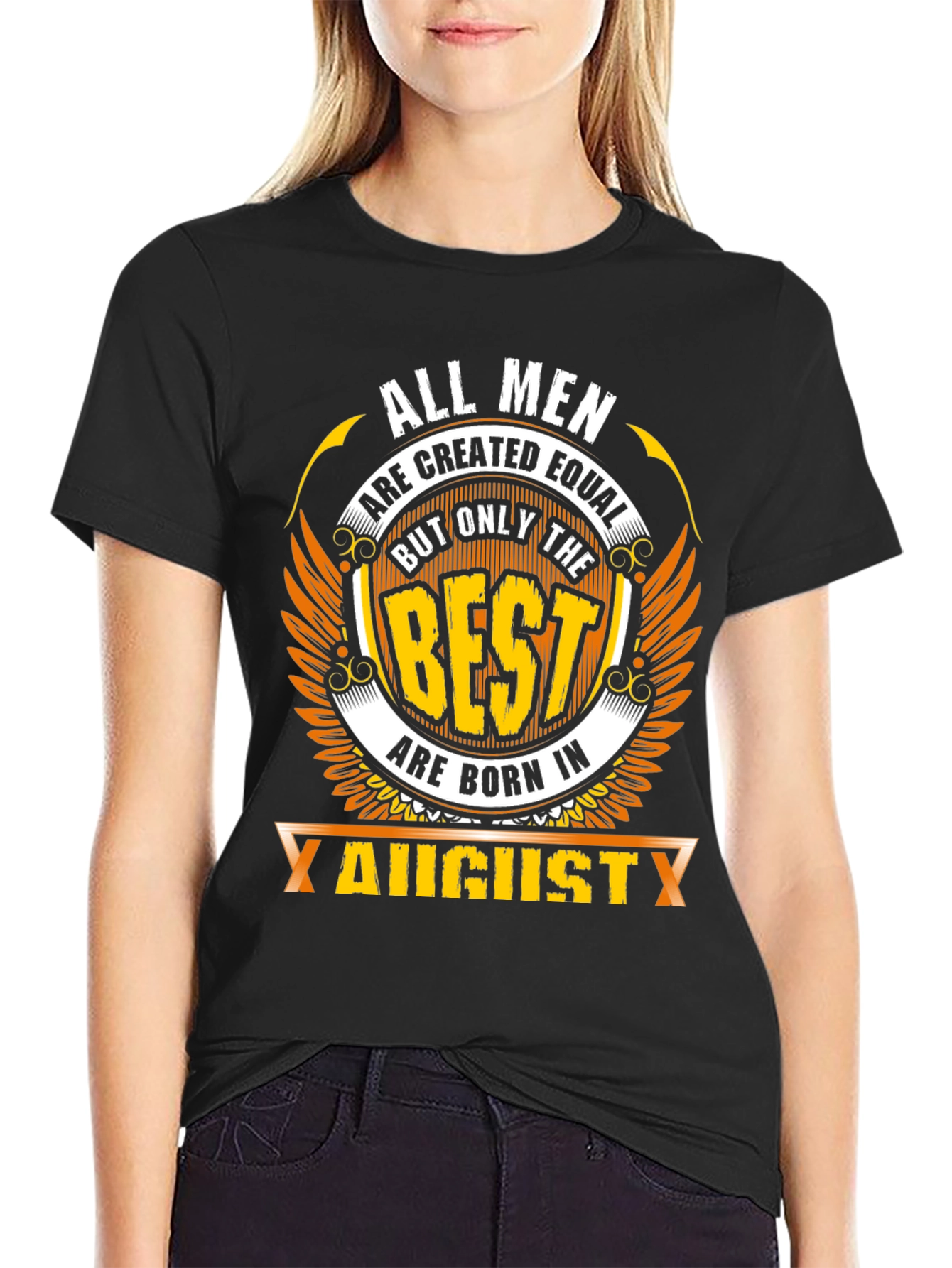 August Born Mens Graphic T-Shirt