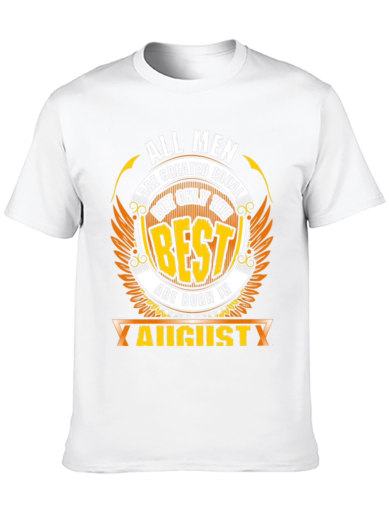 August Born Mens Graphic T-Shirt