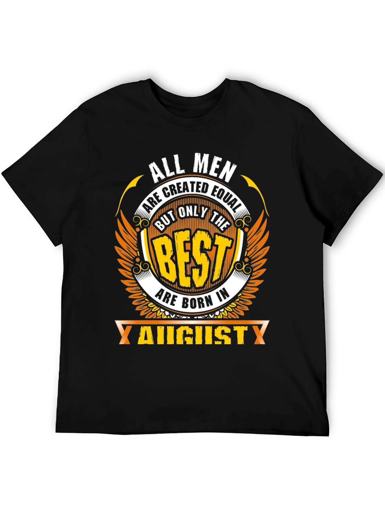 August Born Mens Graphic T-Shirt