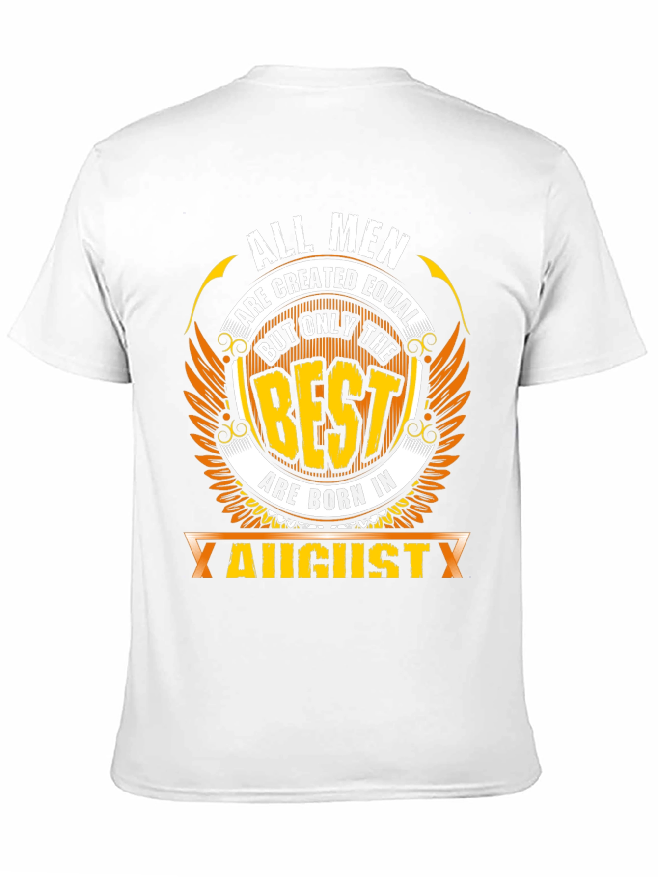 August Born Mens Graphic T-Shirt