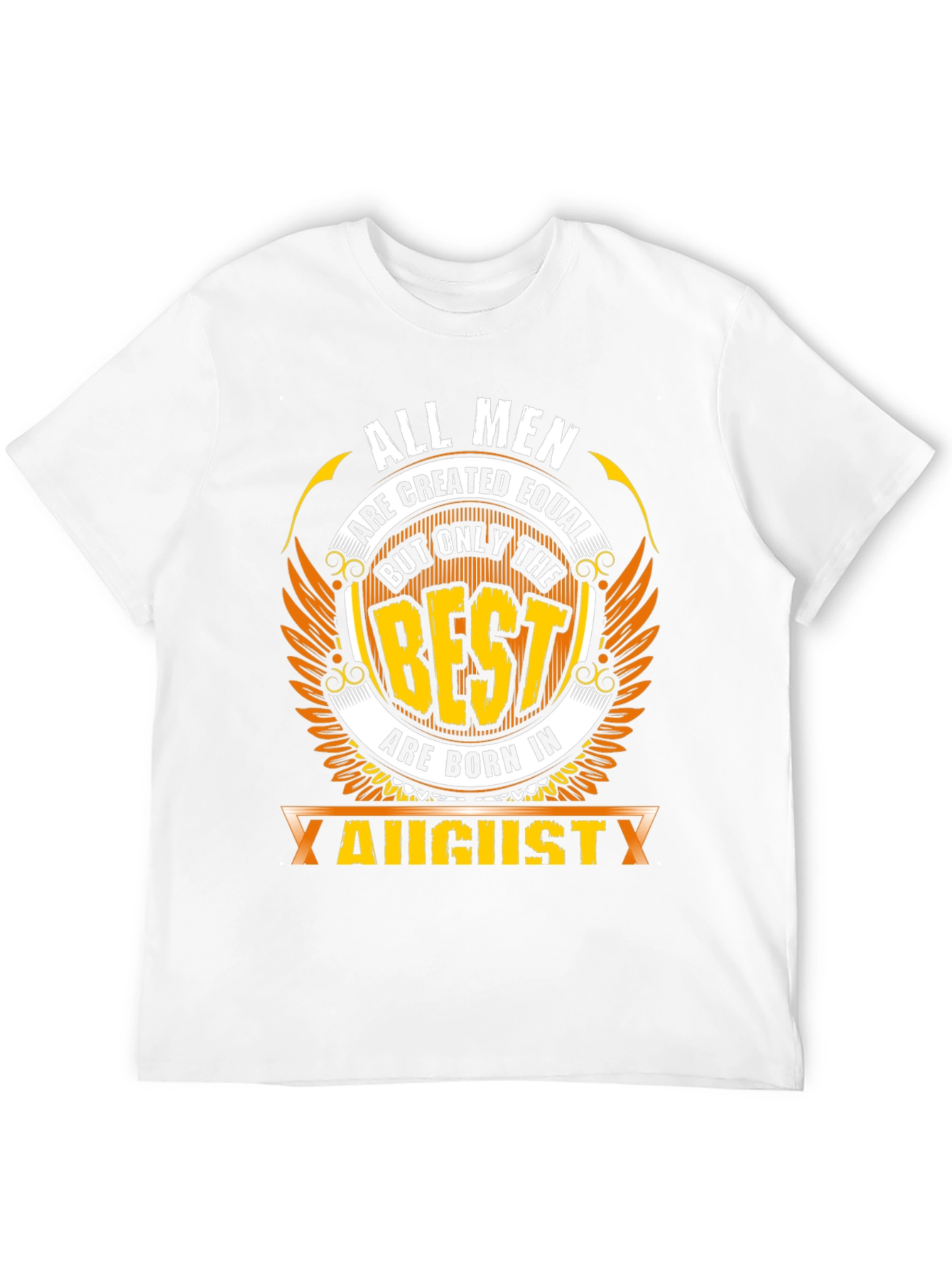 August Born Mens Graphic T-Shirt