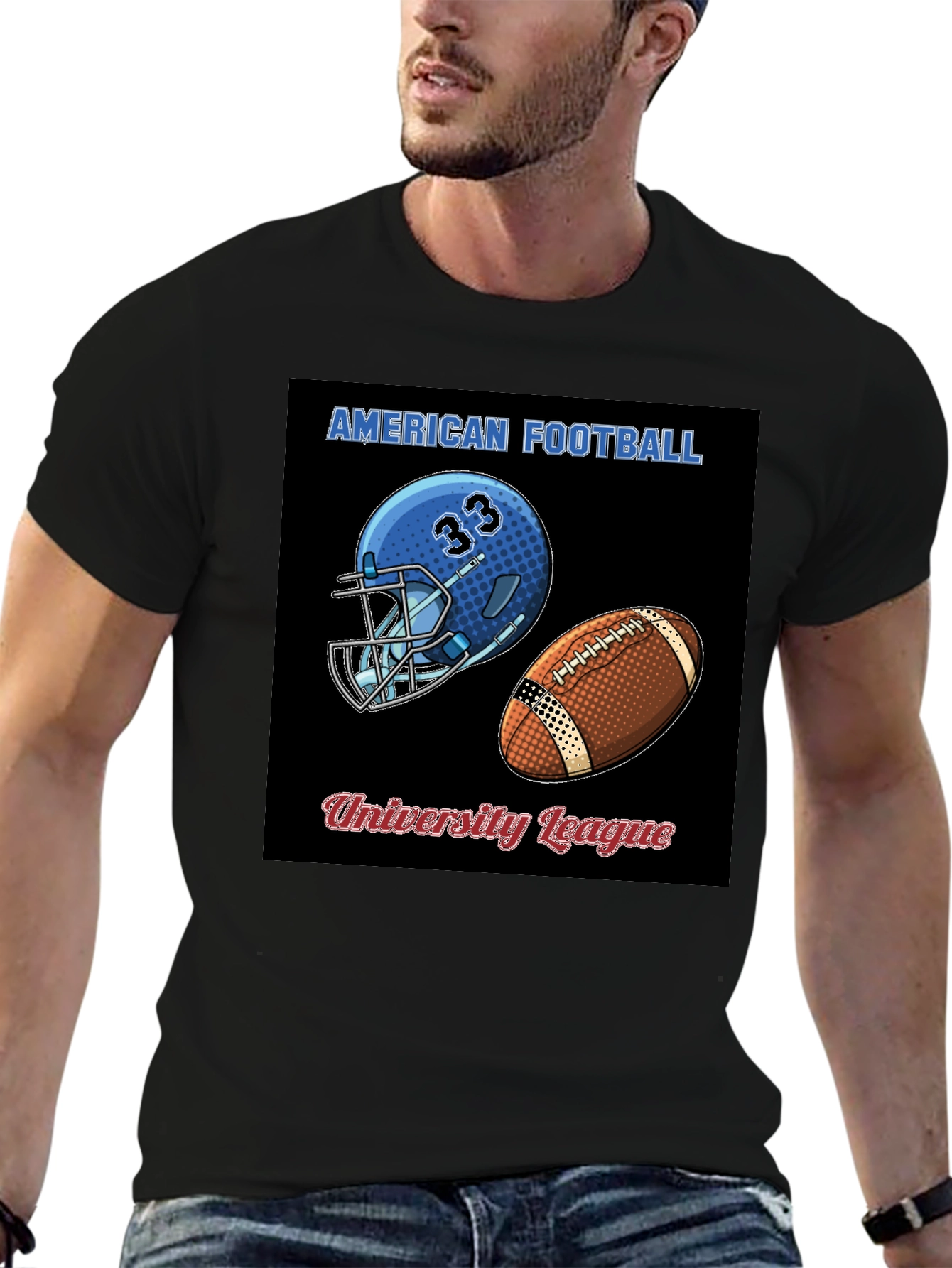 American Football University League T-Shirt